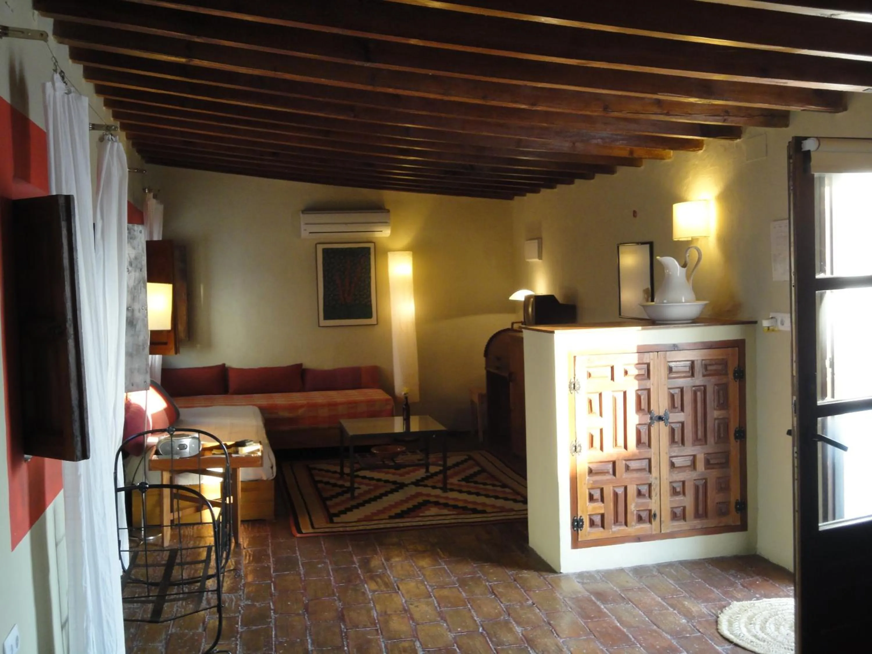 Seating area in La Casa Grande