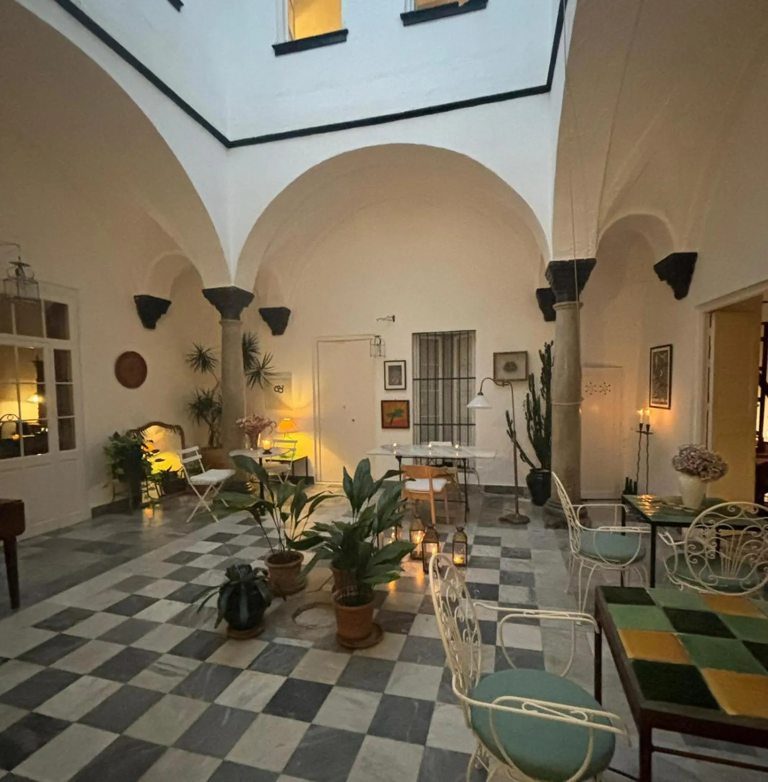 Patio in La Casa Grande