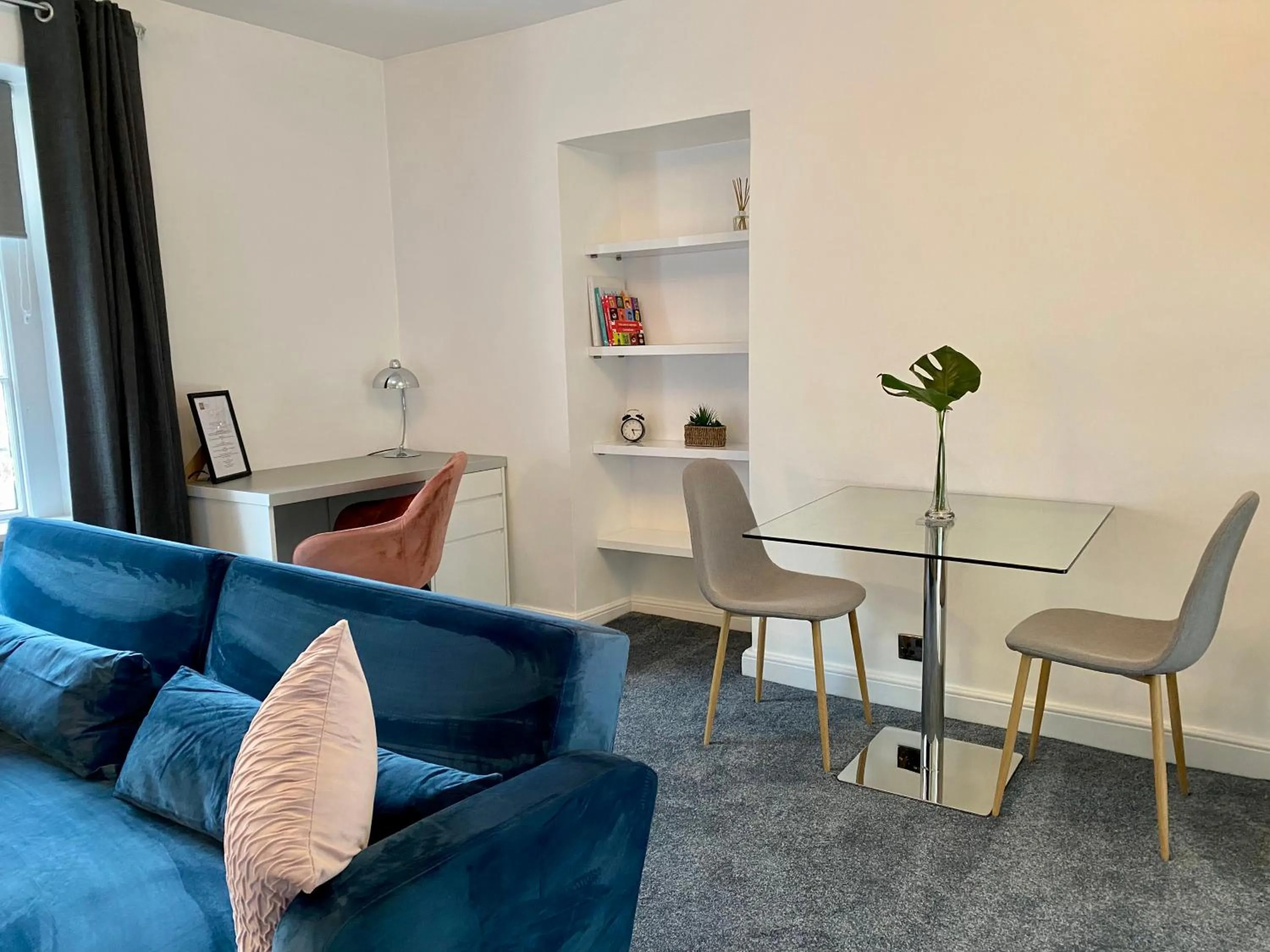 Seating area in Sun Street Aparthotel