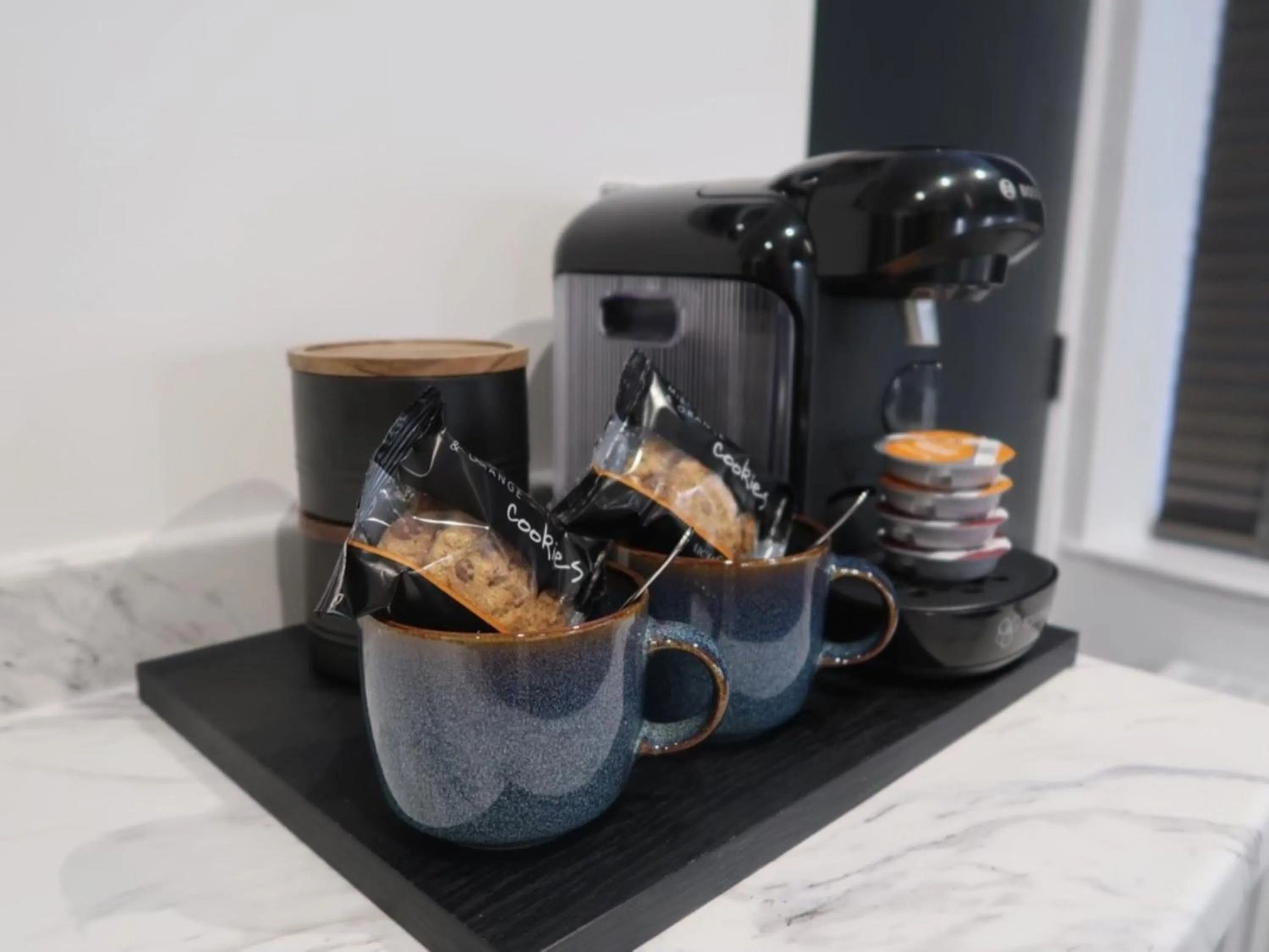 Coffee/tea facilities in Sun Street Aparthotel