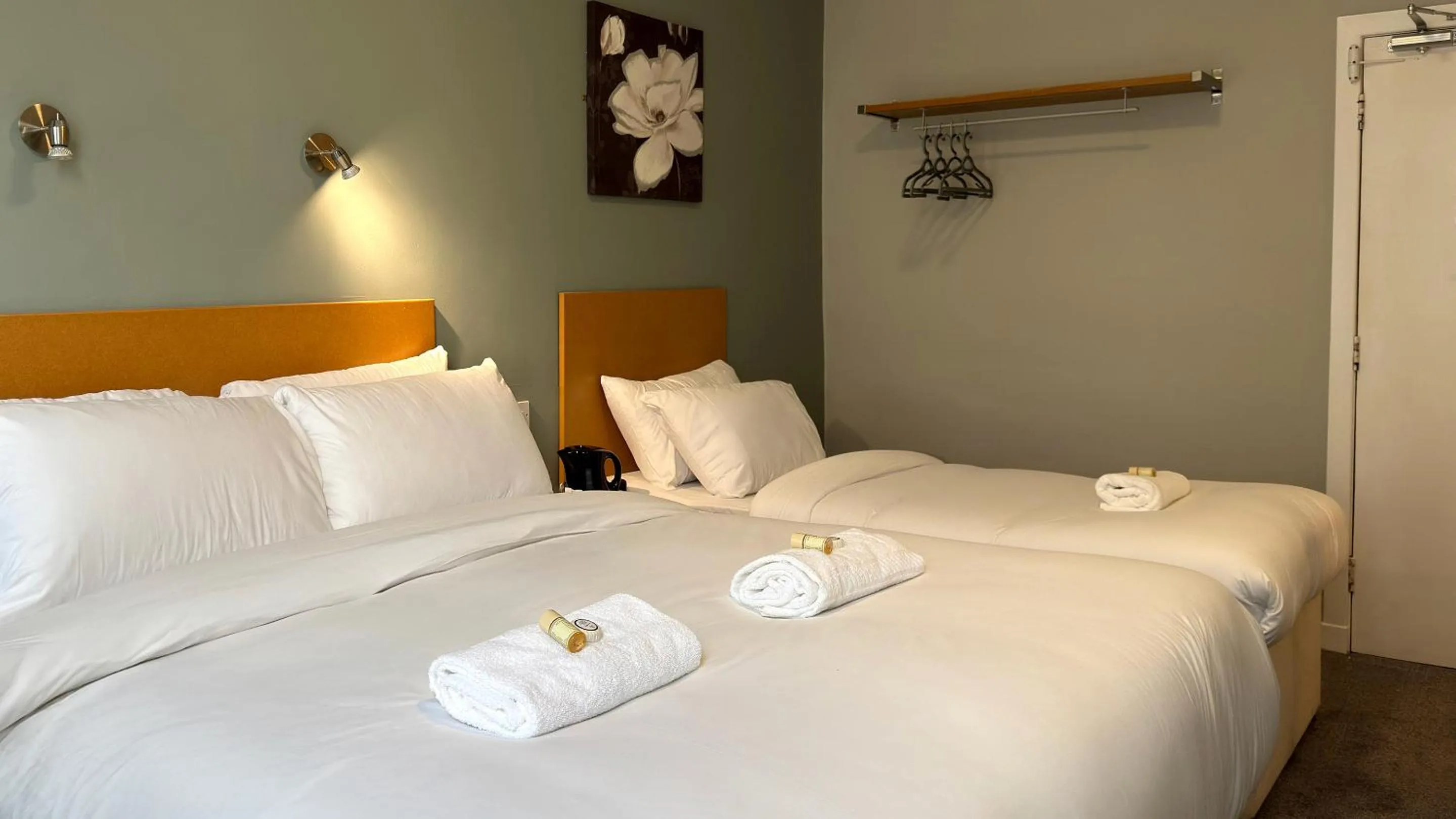 Bed in Lord Nelson Hotel by Compass Hospitality