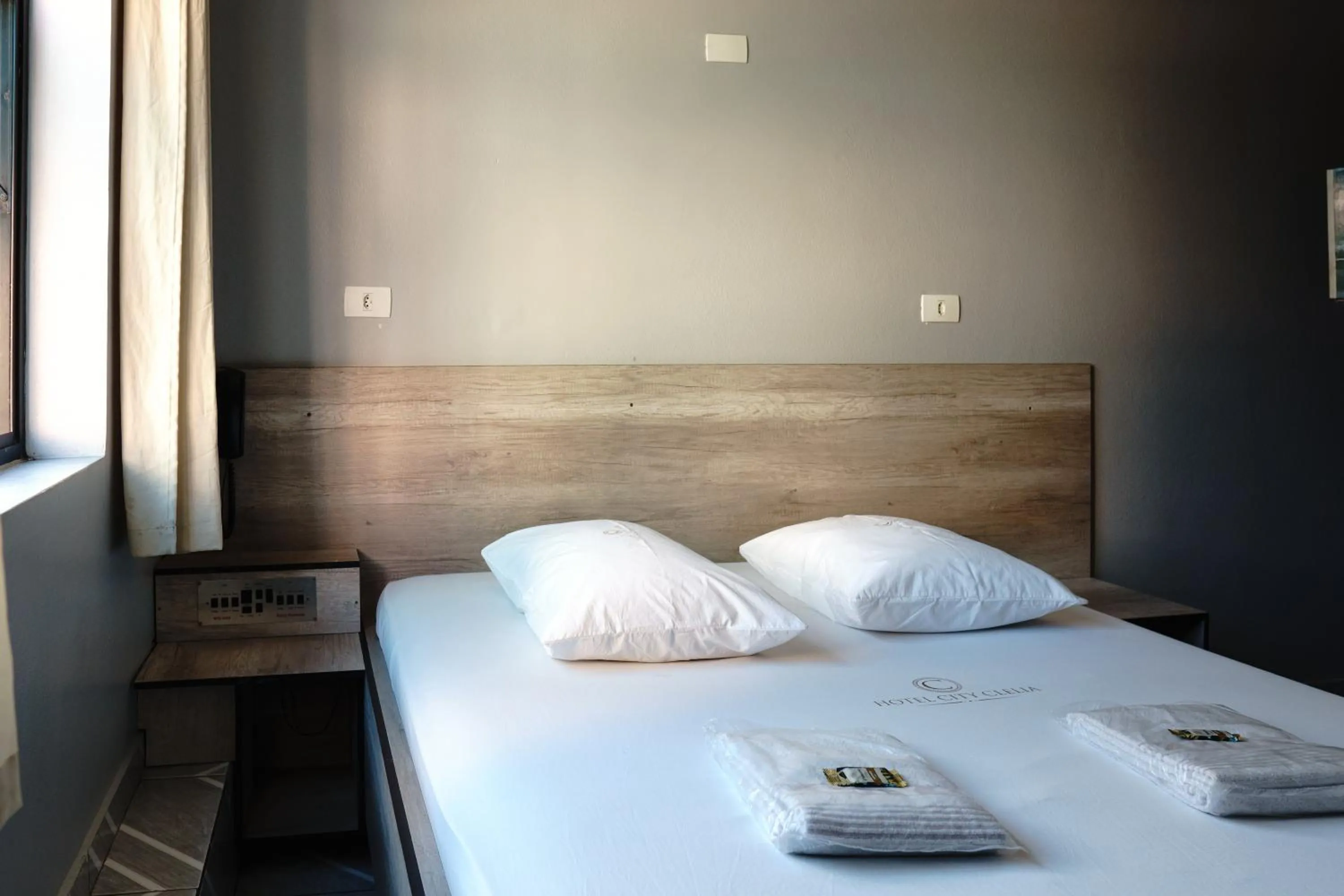 Bed in Hotel city Clélia