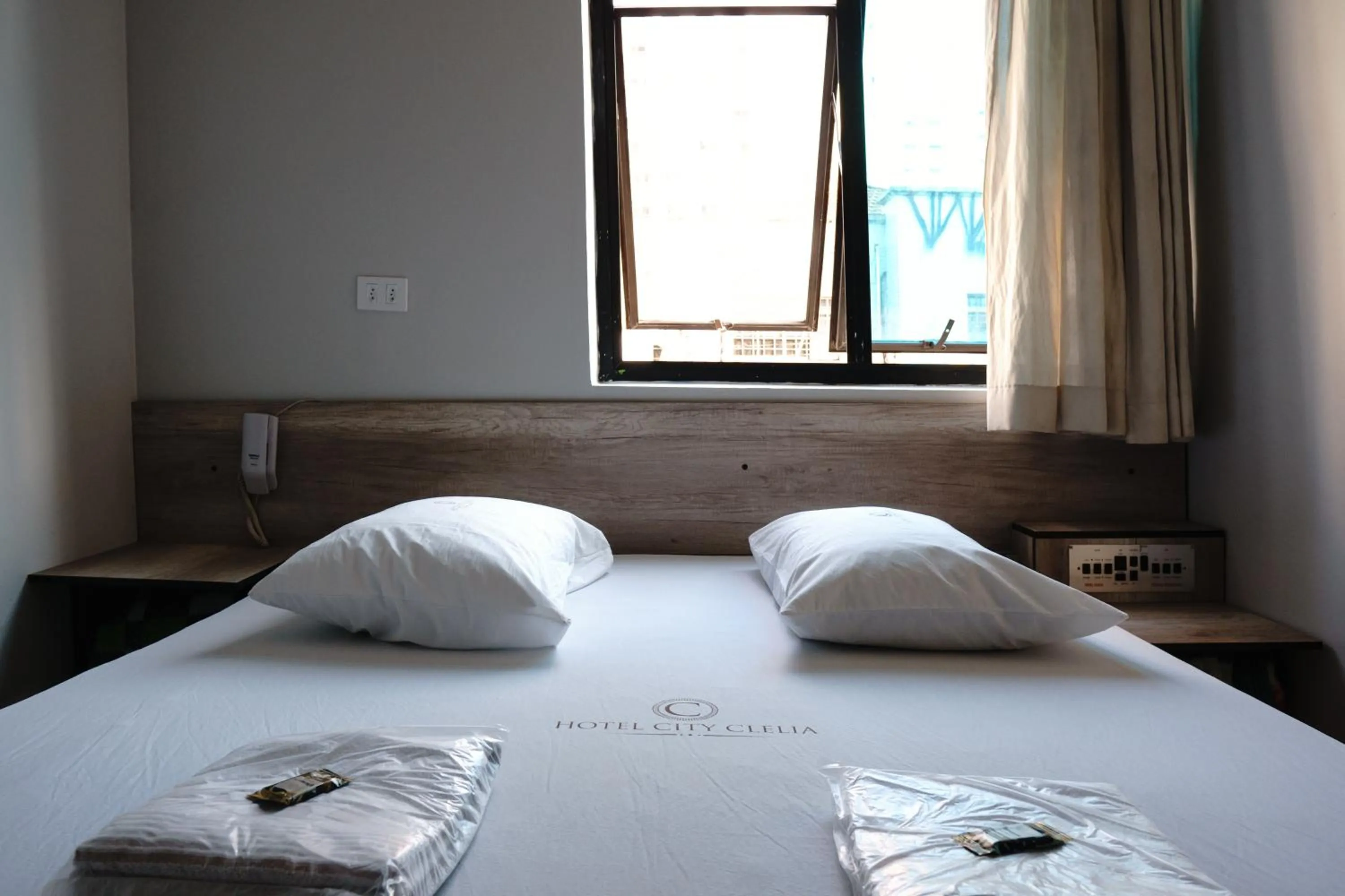 Bed in Hotel city Clélia
