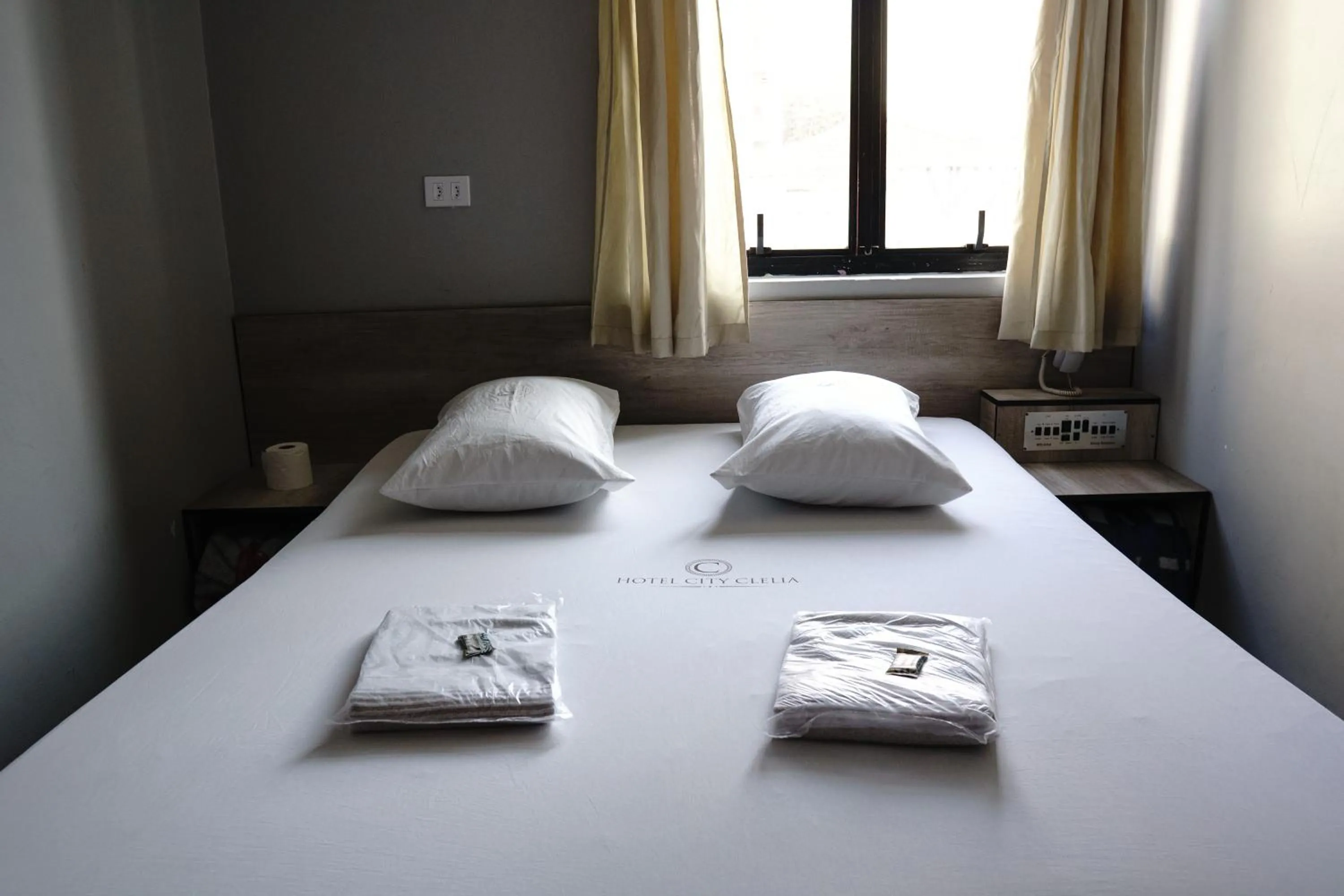 Bed in Hotel city Clélia