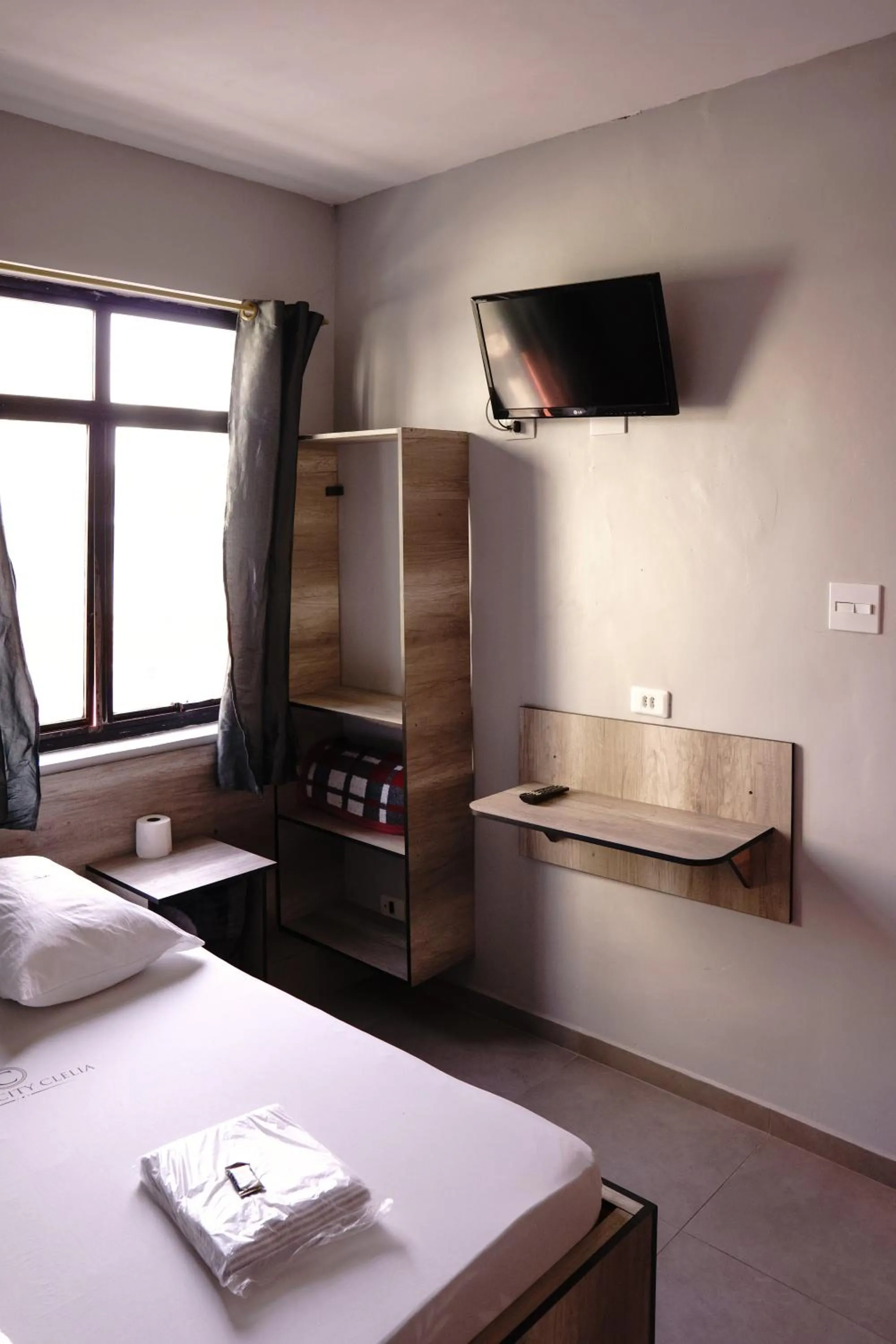 Bed in Hotel city Clélia