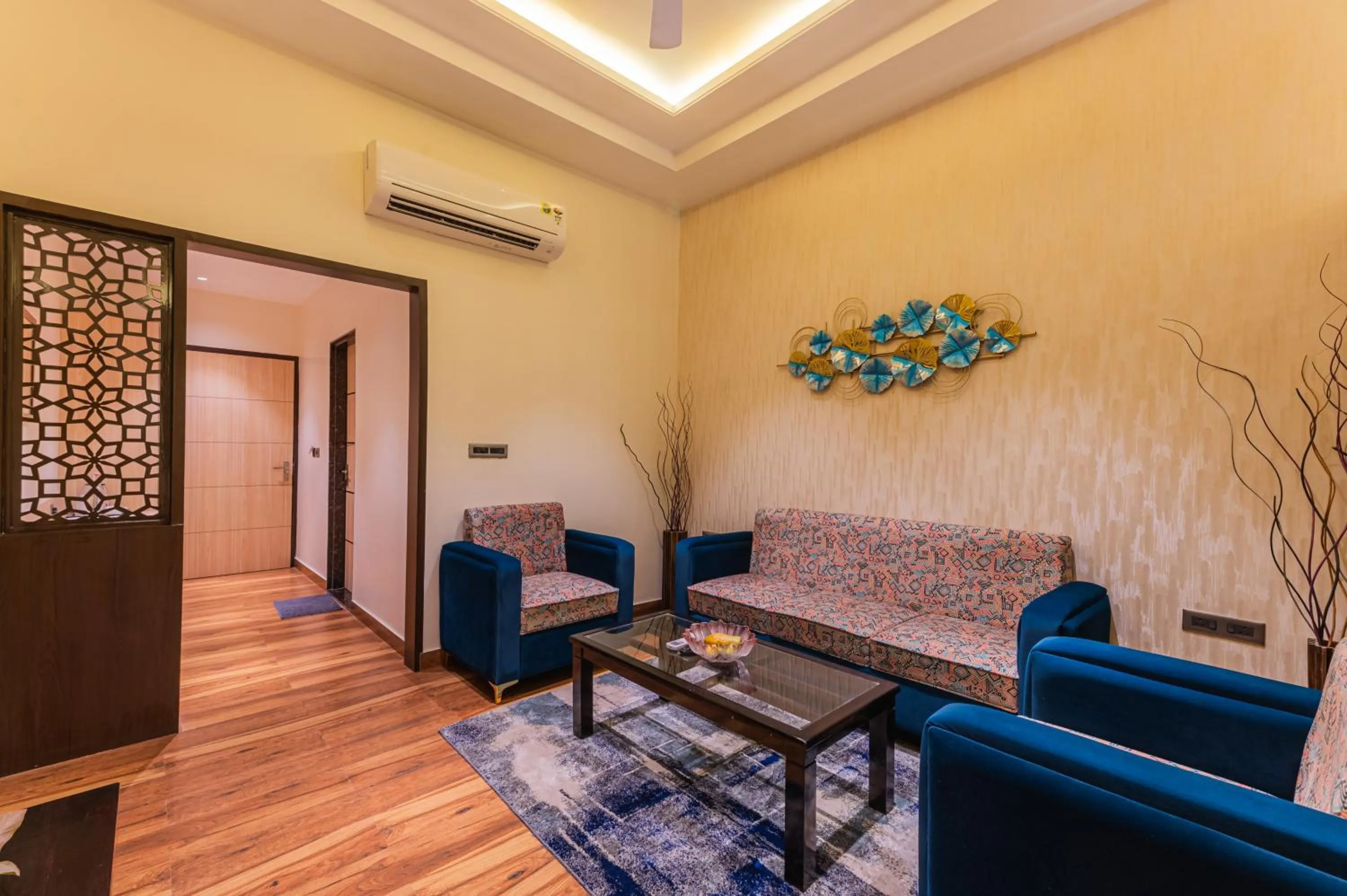 Seating area in Hotel Prime Safari