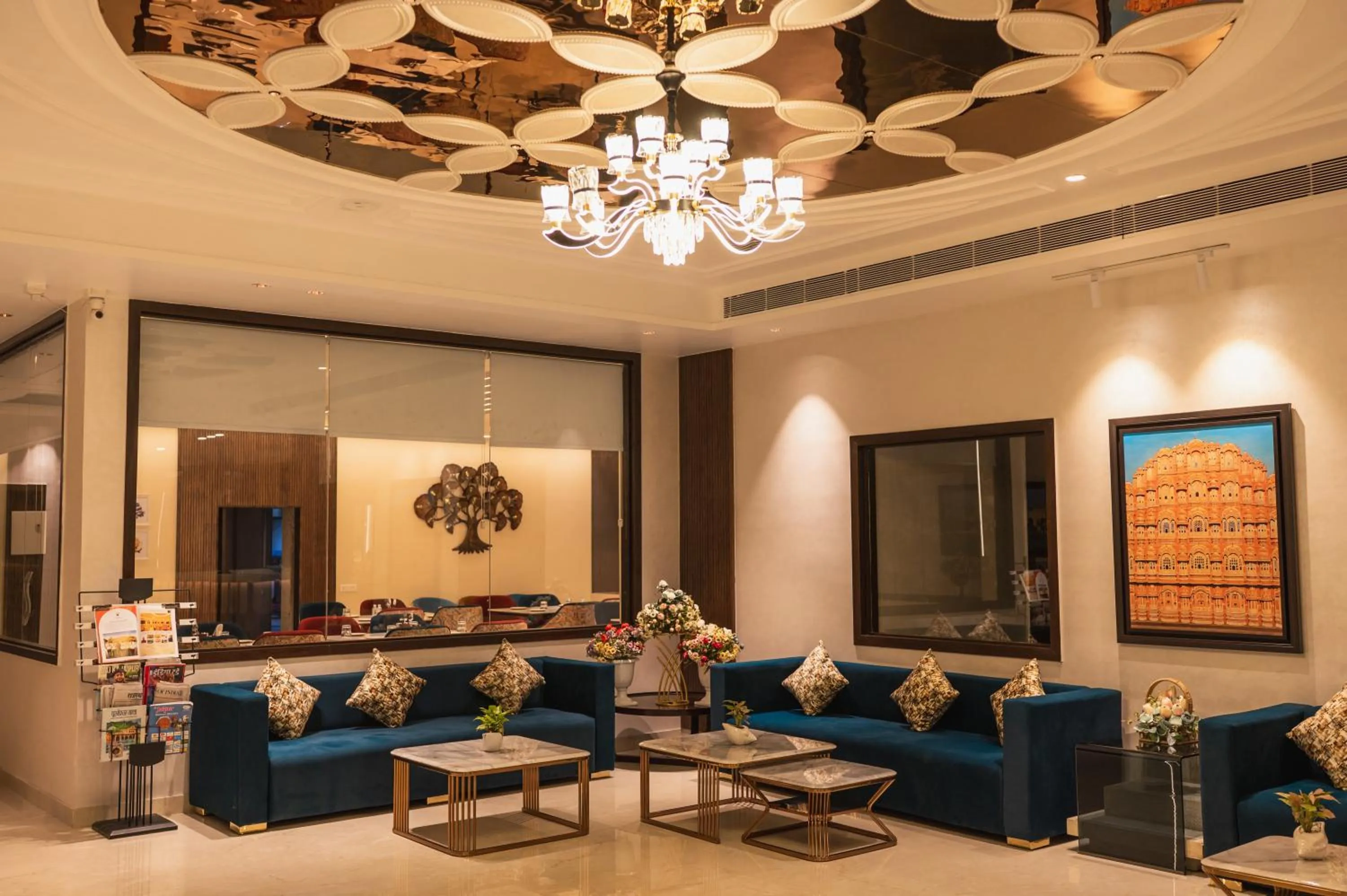 Lobby or reception in Hotel Prime Safari