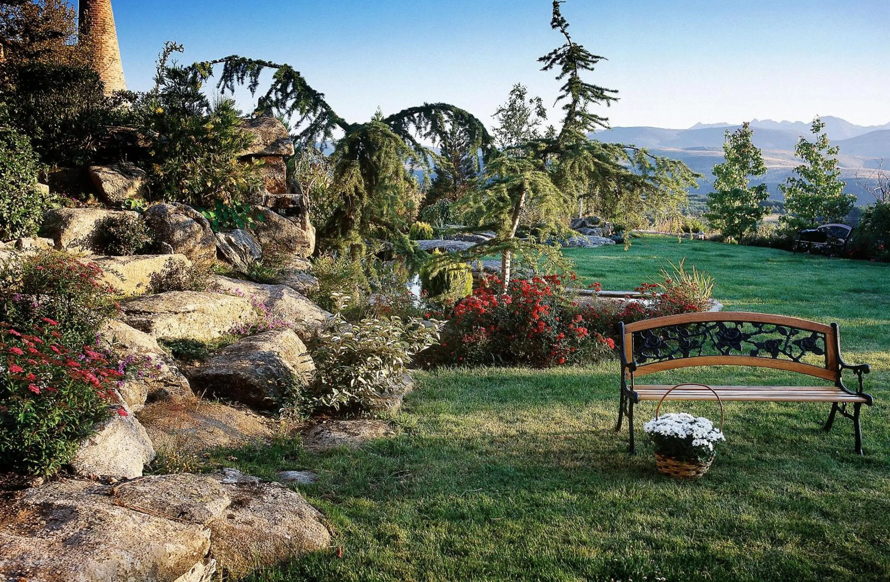 Garden in El Milano Real