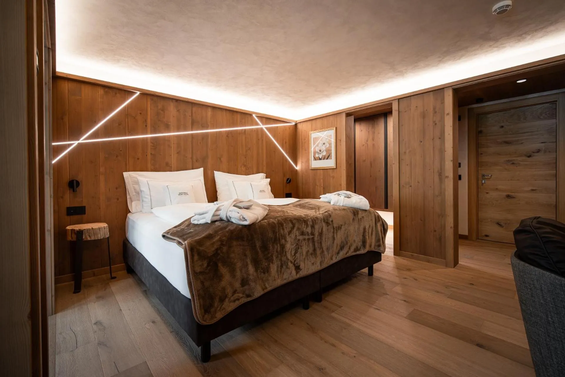 Bedroom, Bed in Sertorelli Sporthotel