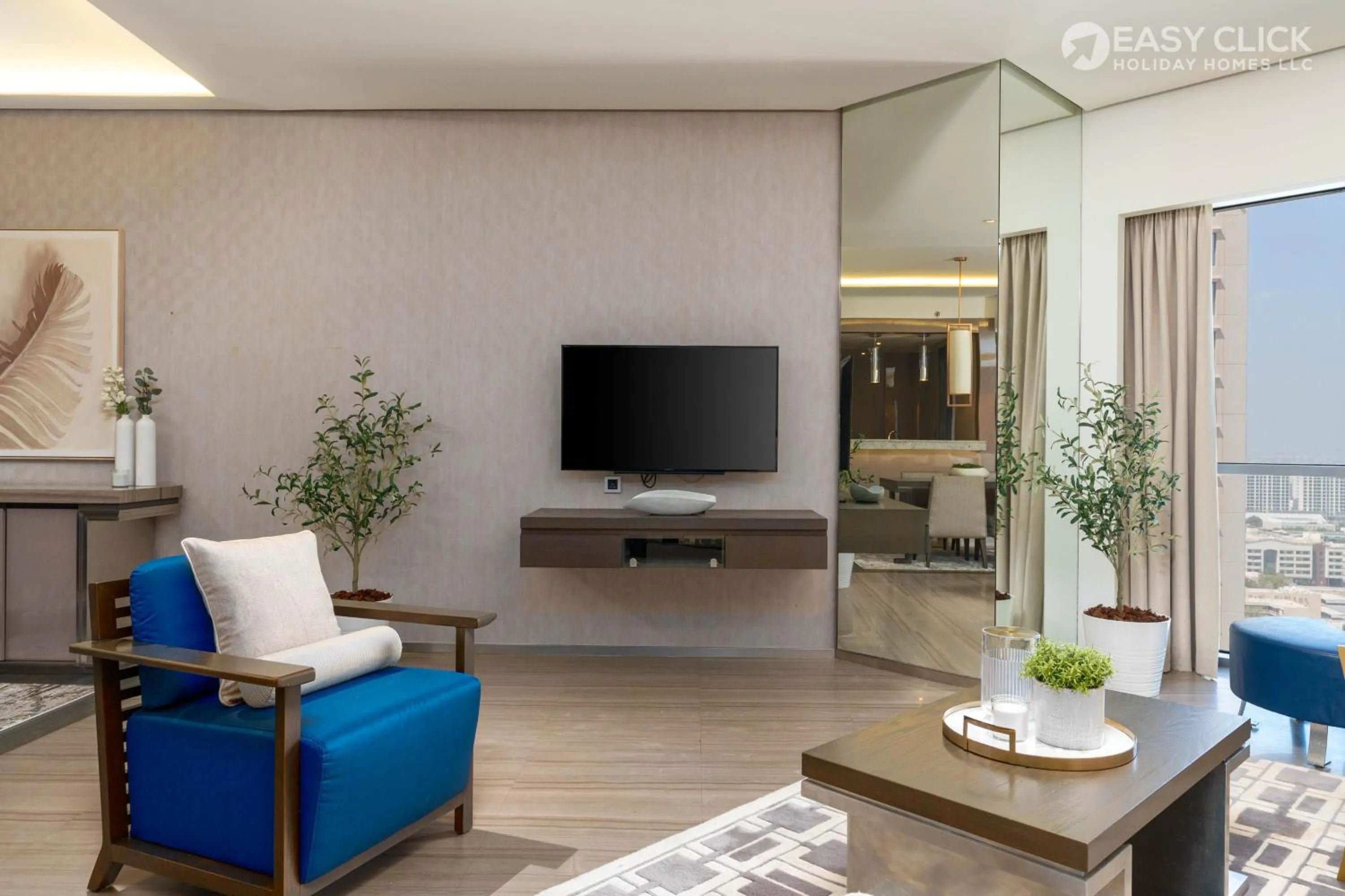 TV and multimedia in Easy Click - Creek Heights Residences 2 Bed Apartment 5 Star