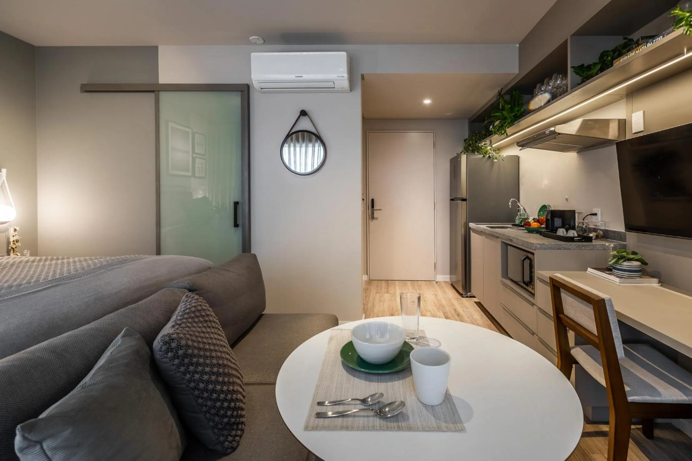 Kitchen or kitchenette in Noon Vila Madalena