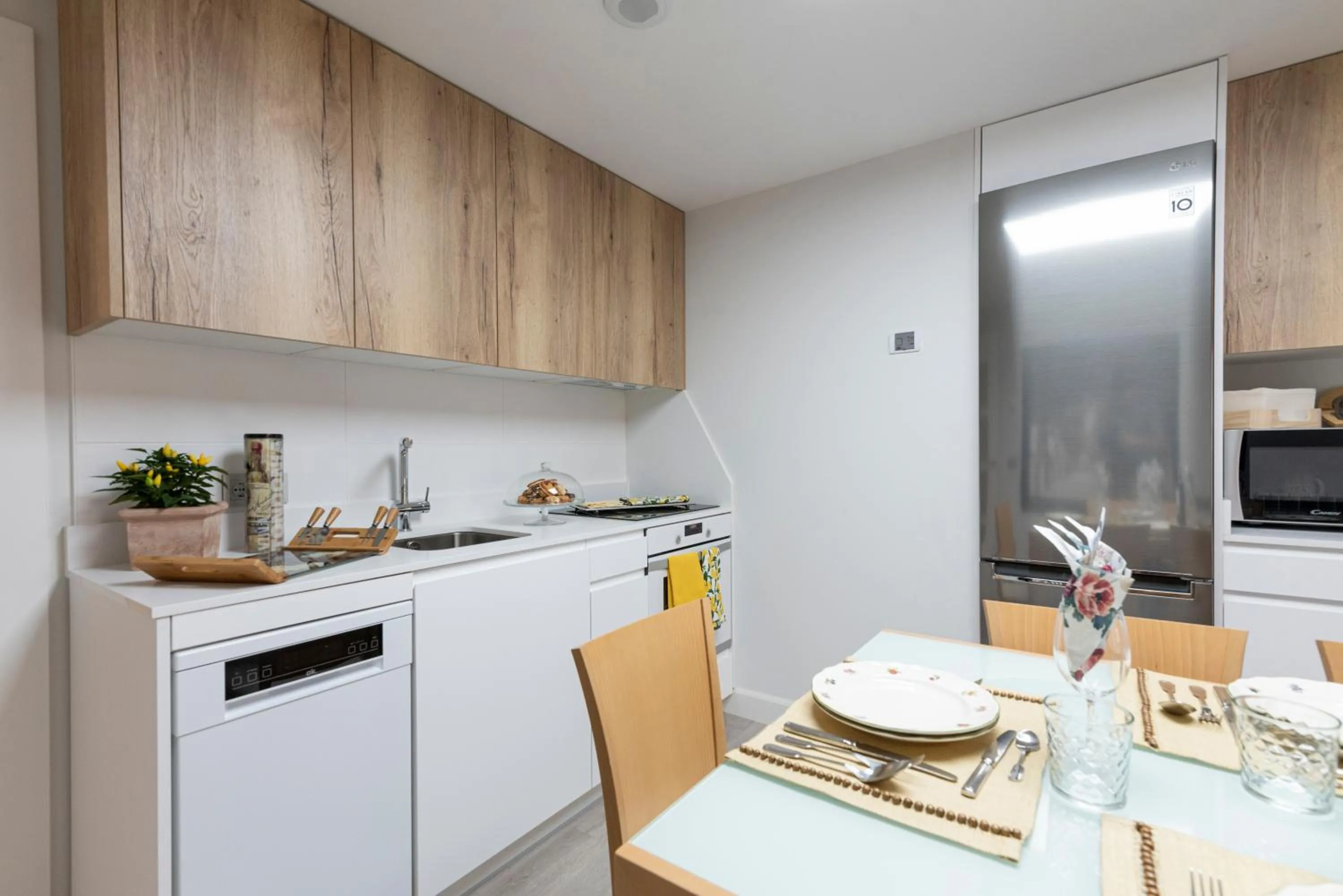 Kitchen or kitchenette in Casa Ochoa