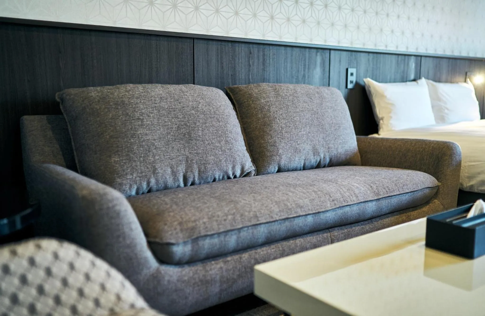 Rakuten STAY Kokura Station Standard Twin Room with counter table