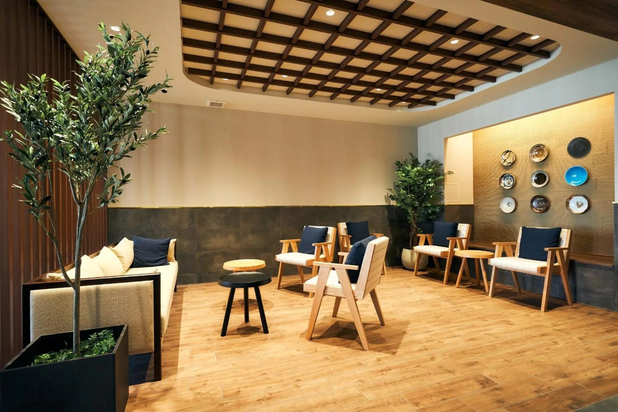 Rakuten STAY Kokura Station Standard Twin Room with counter table