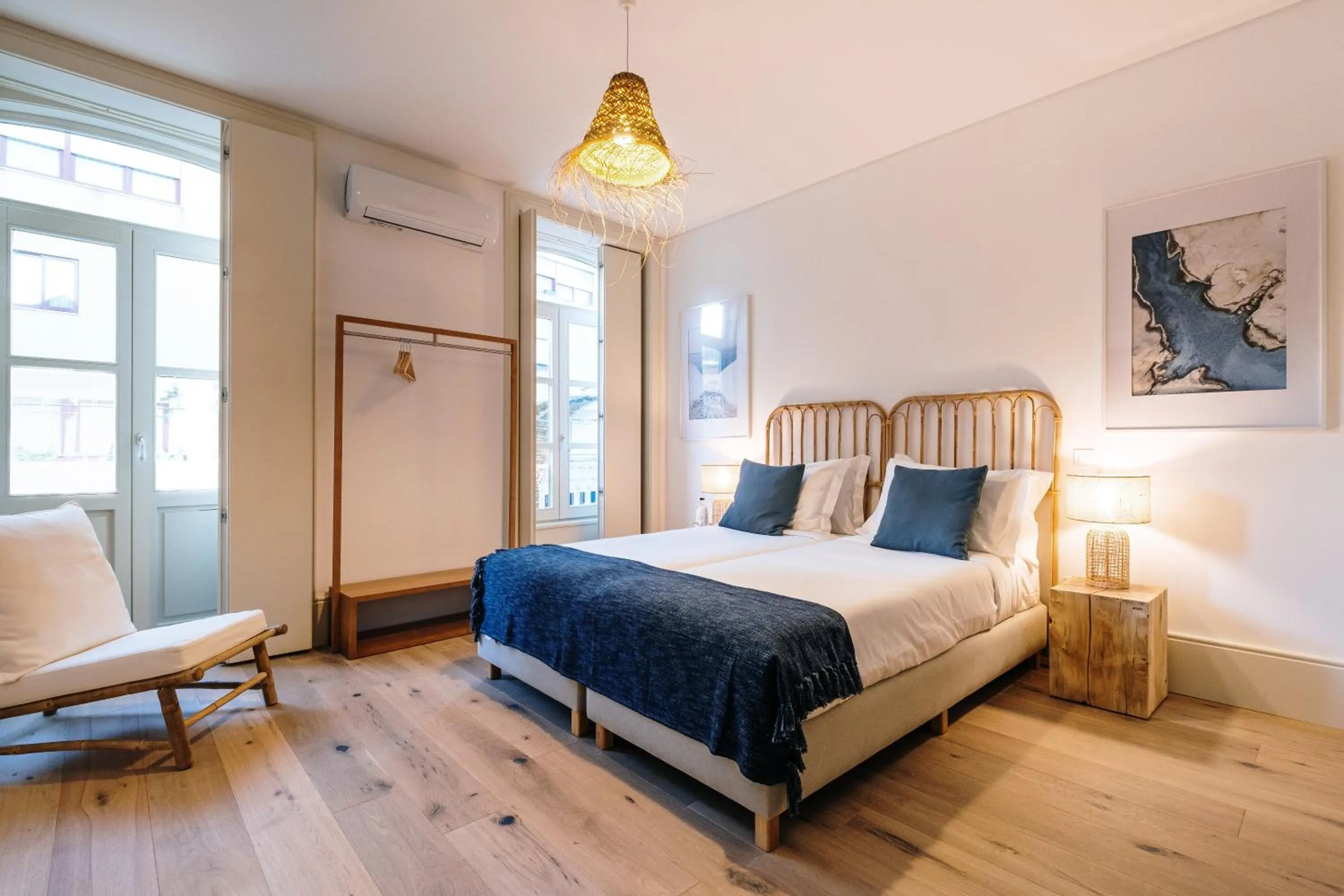 Bedroom, Bed in Ocean Porto - Beach House