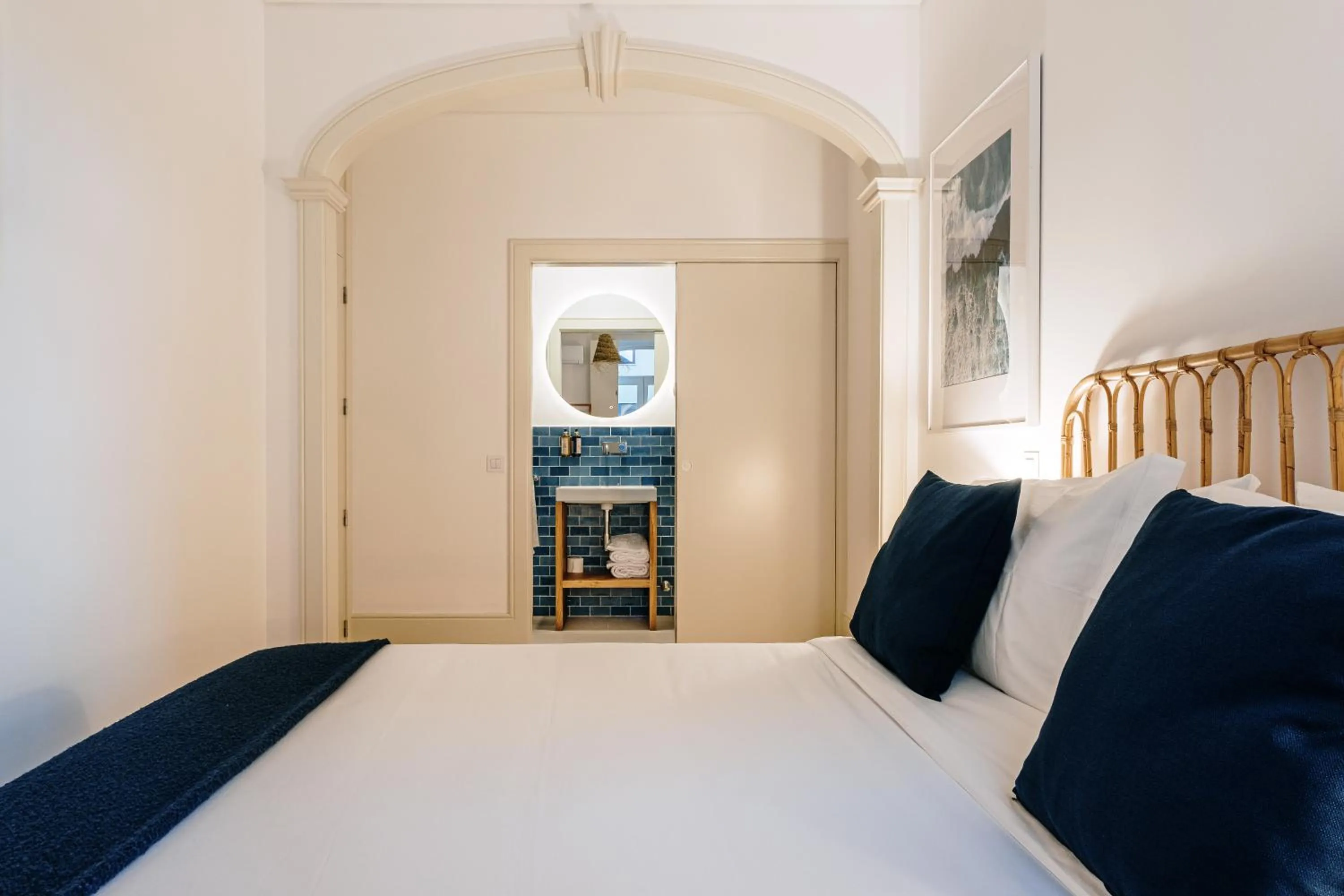 Bedroom, Bed in Ocean Porto - Beach House