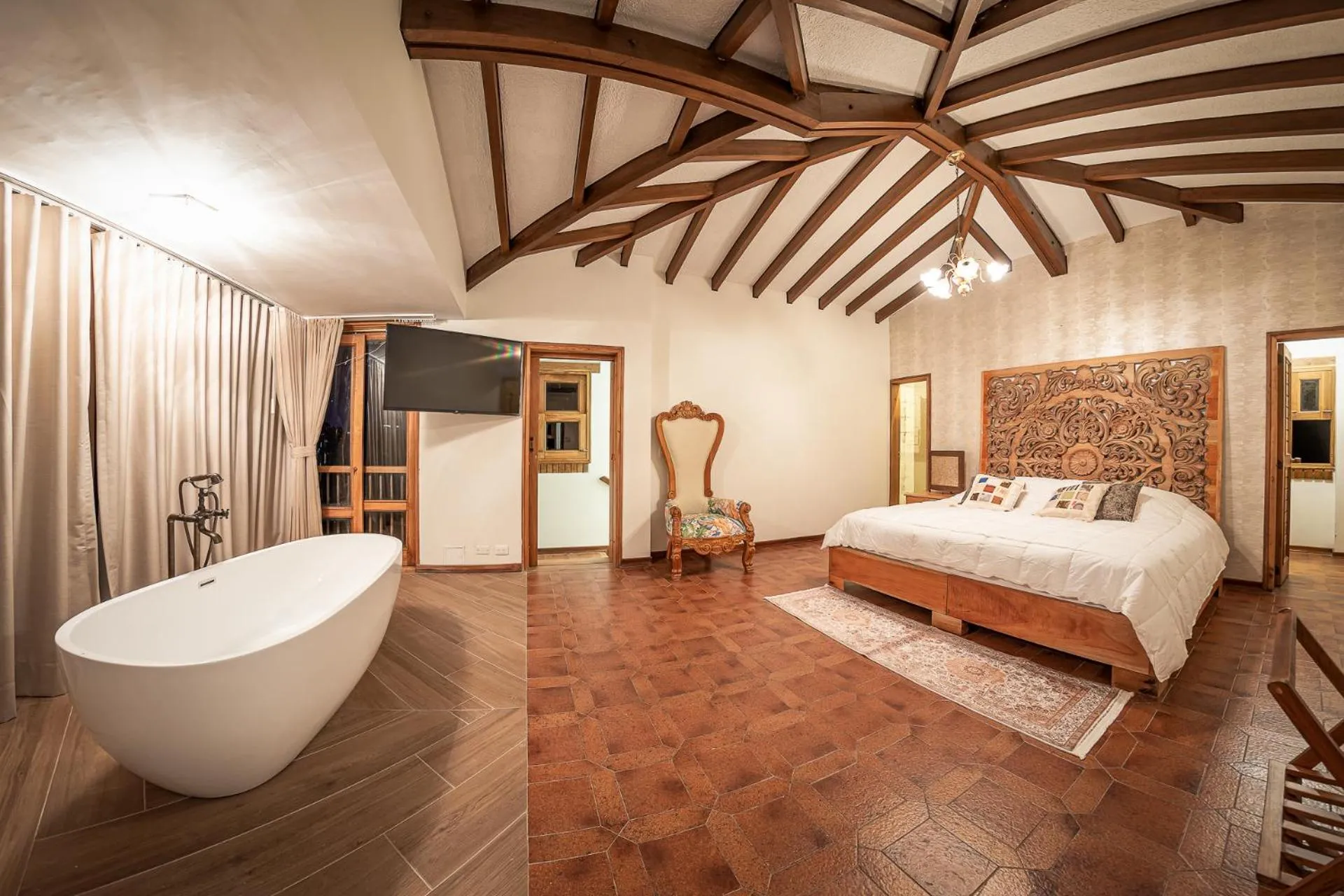 Photo of the whole room, Bed in PETRA SANTA HOTEL BOUTIQUE