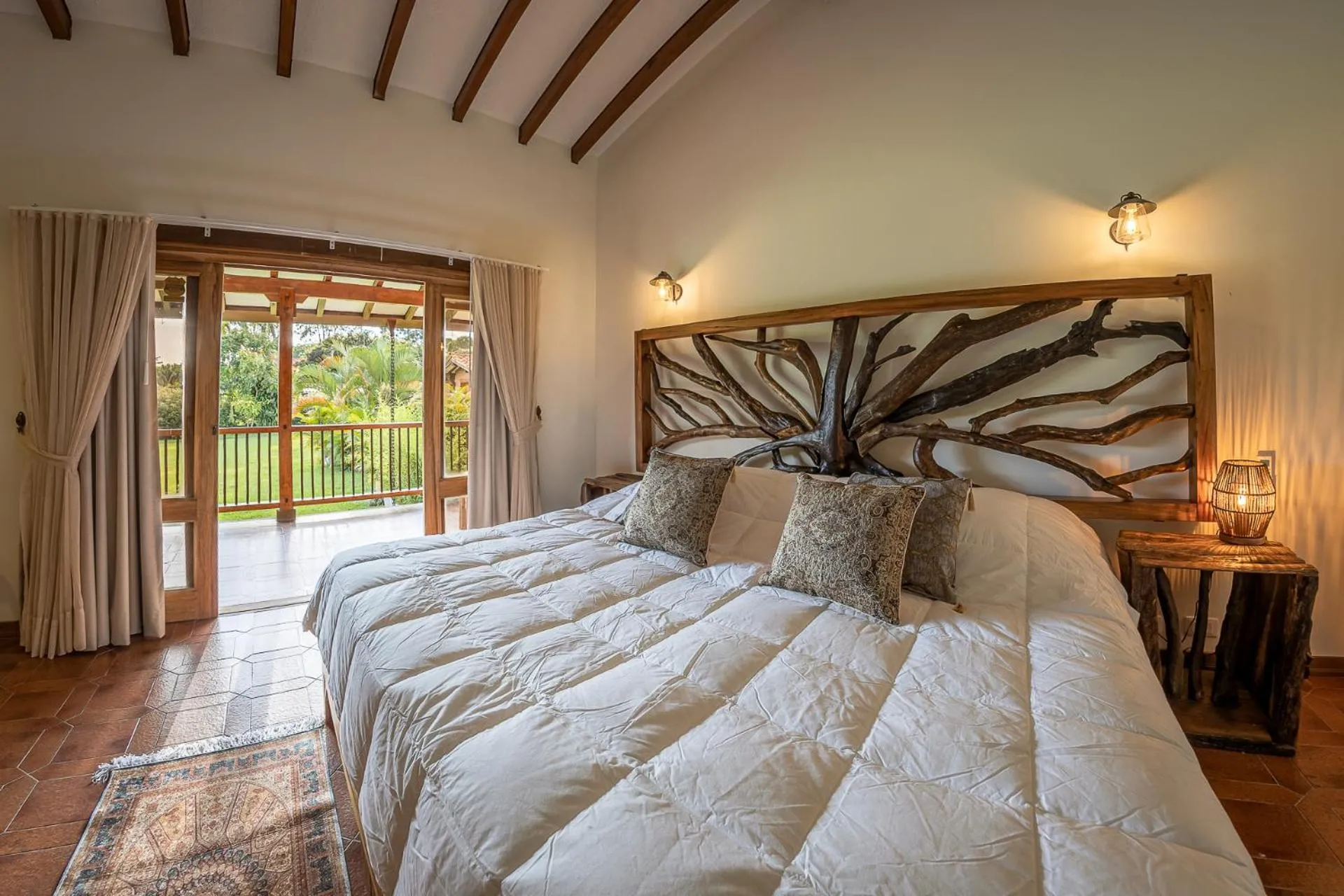 Bed in PETRA SANTA HOTEL BOUTIQUE