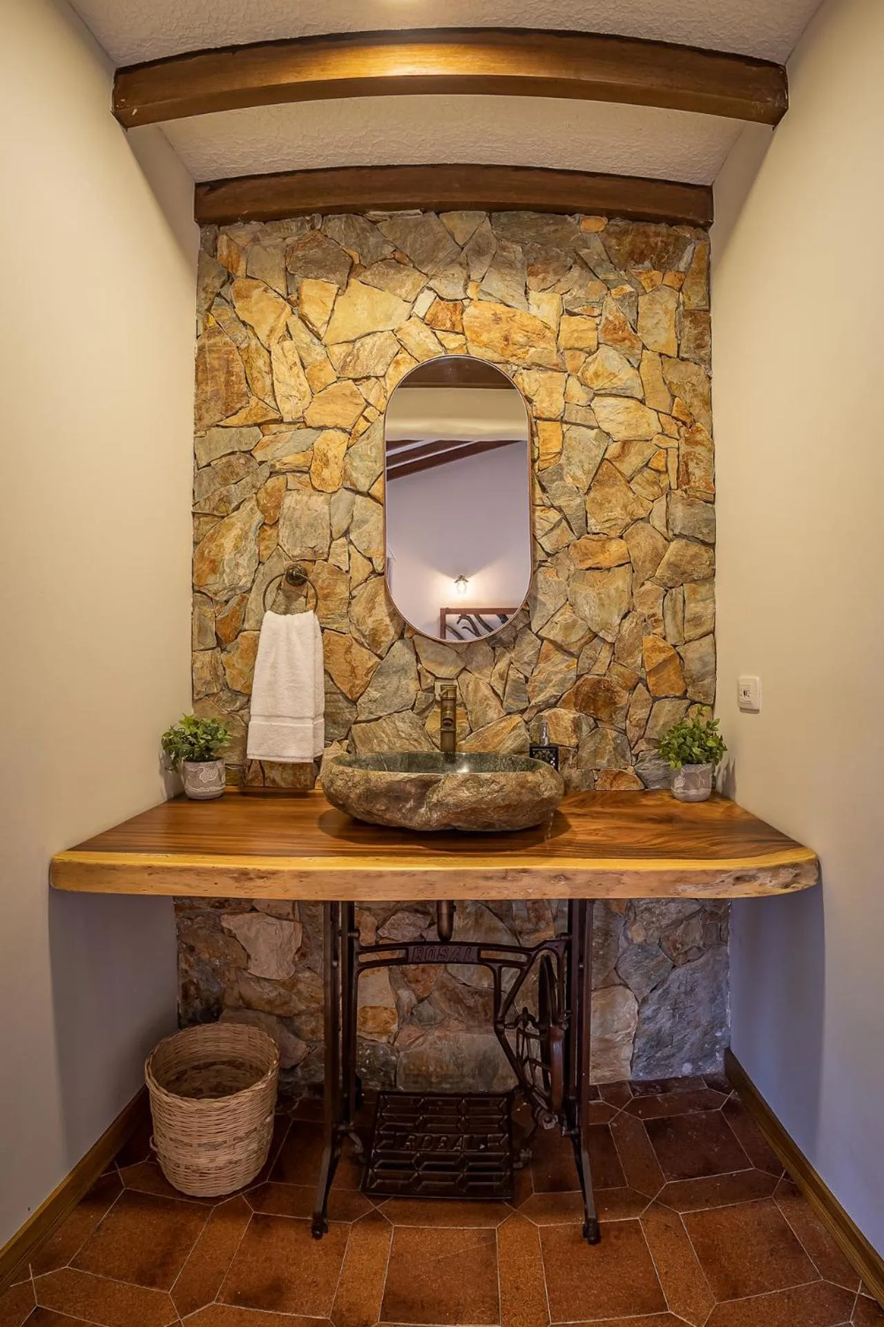 Bathroom in PETRA SANTA HOTEL BOUTIQUE