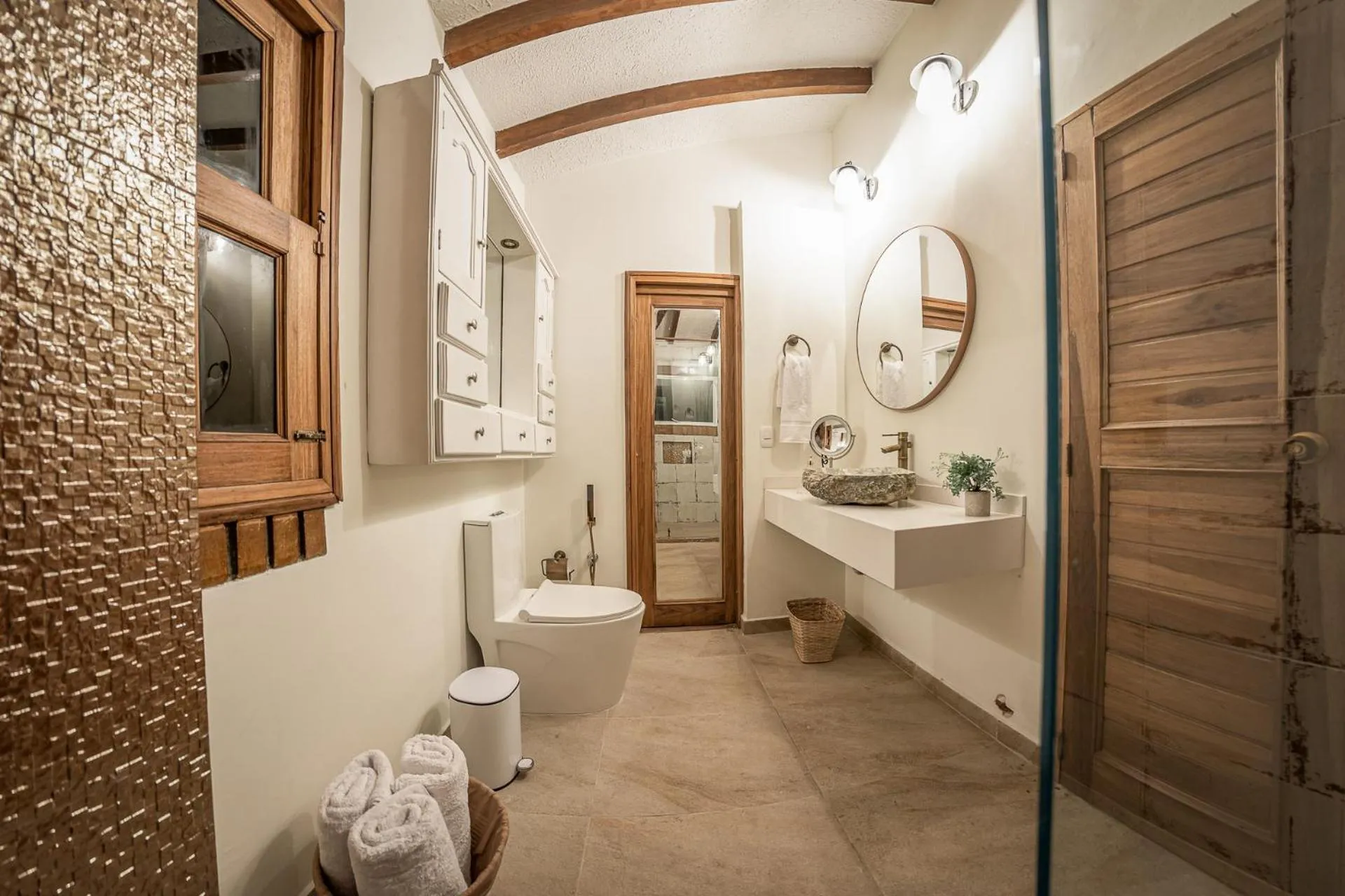 Bathroom in PETRA SANTA HOTEL BOUTIQUE