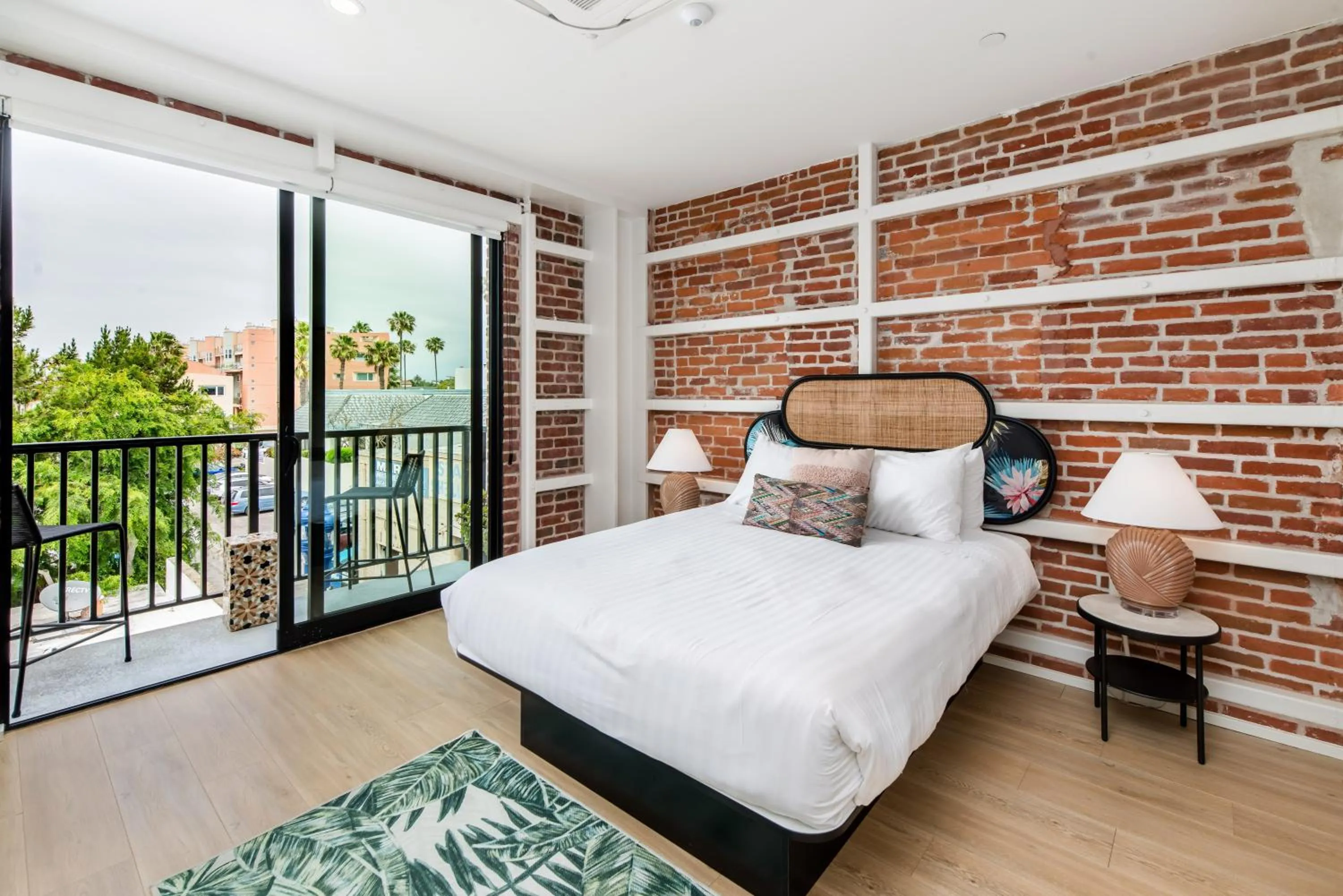 Bed in The Brick Boutique Hotel