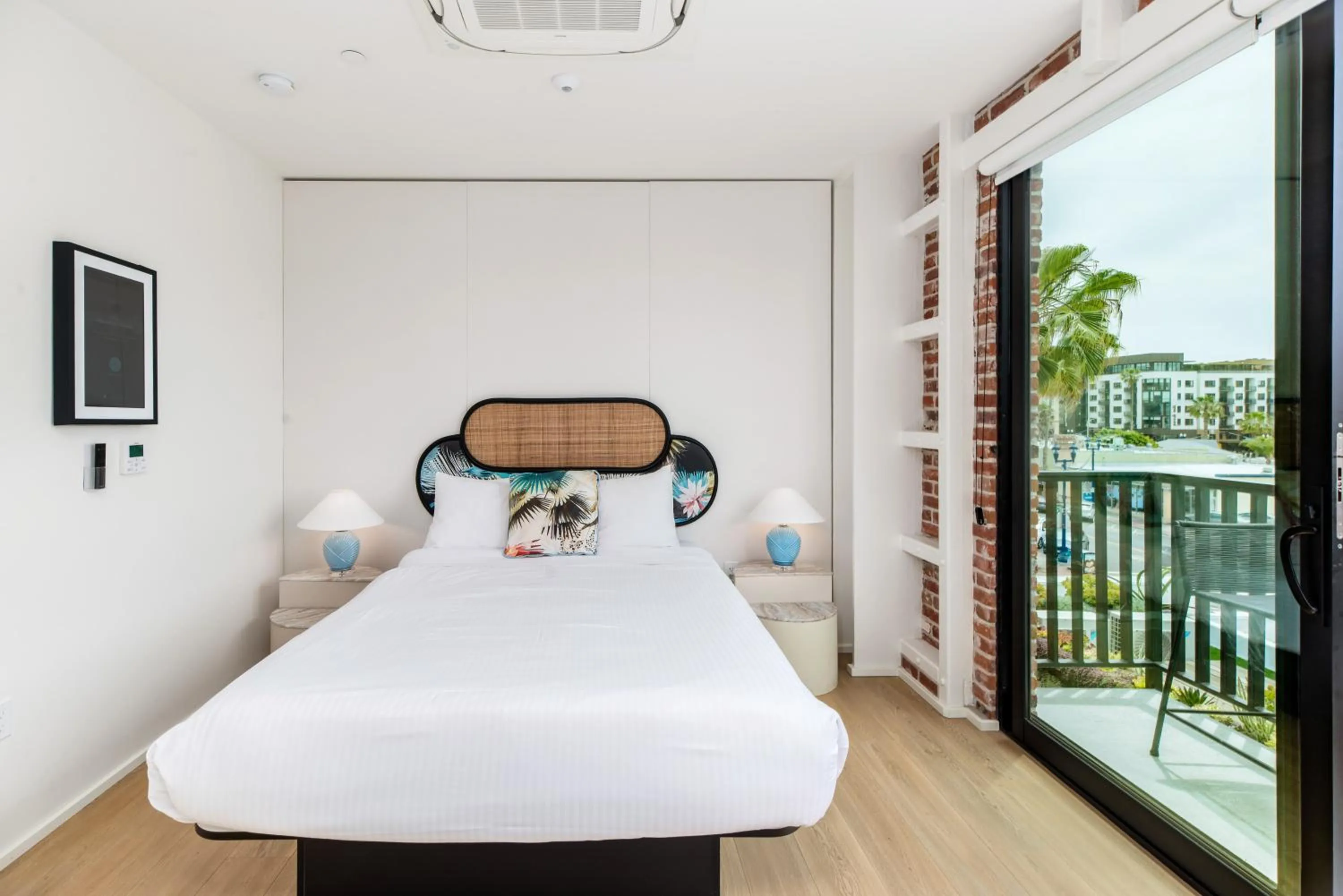 Bed in The Brick Boutique Hotel