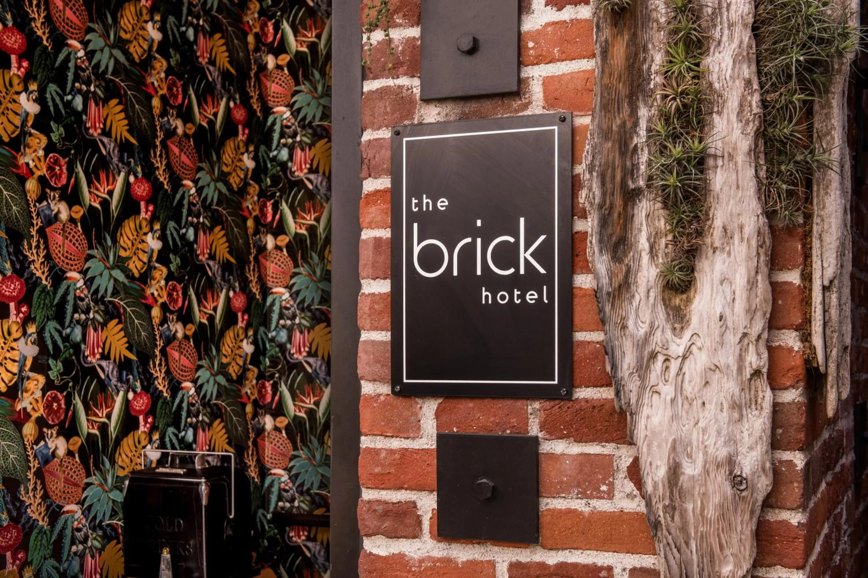 Property building in The Brick Boutique Hotel