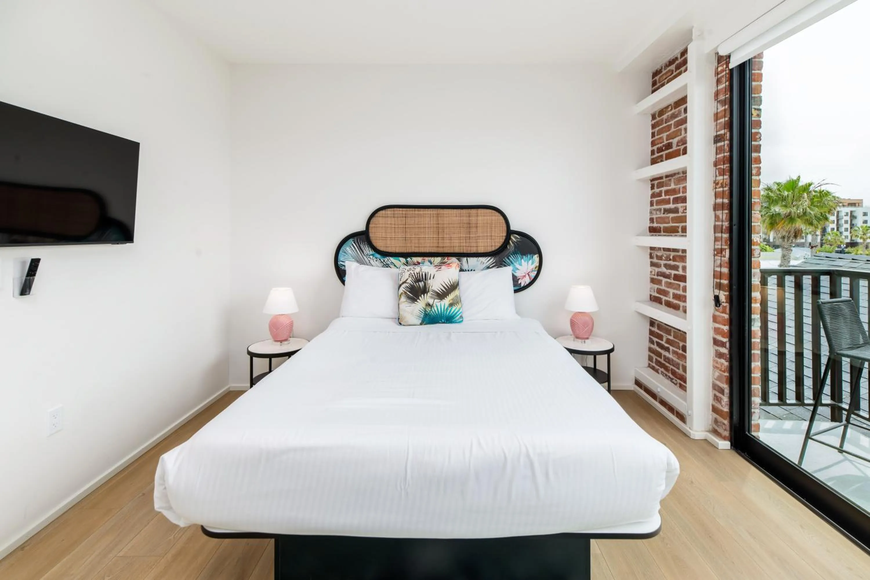 Bed in The Brick Boutique Hotel