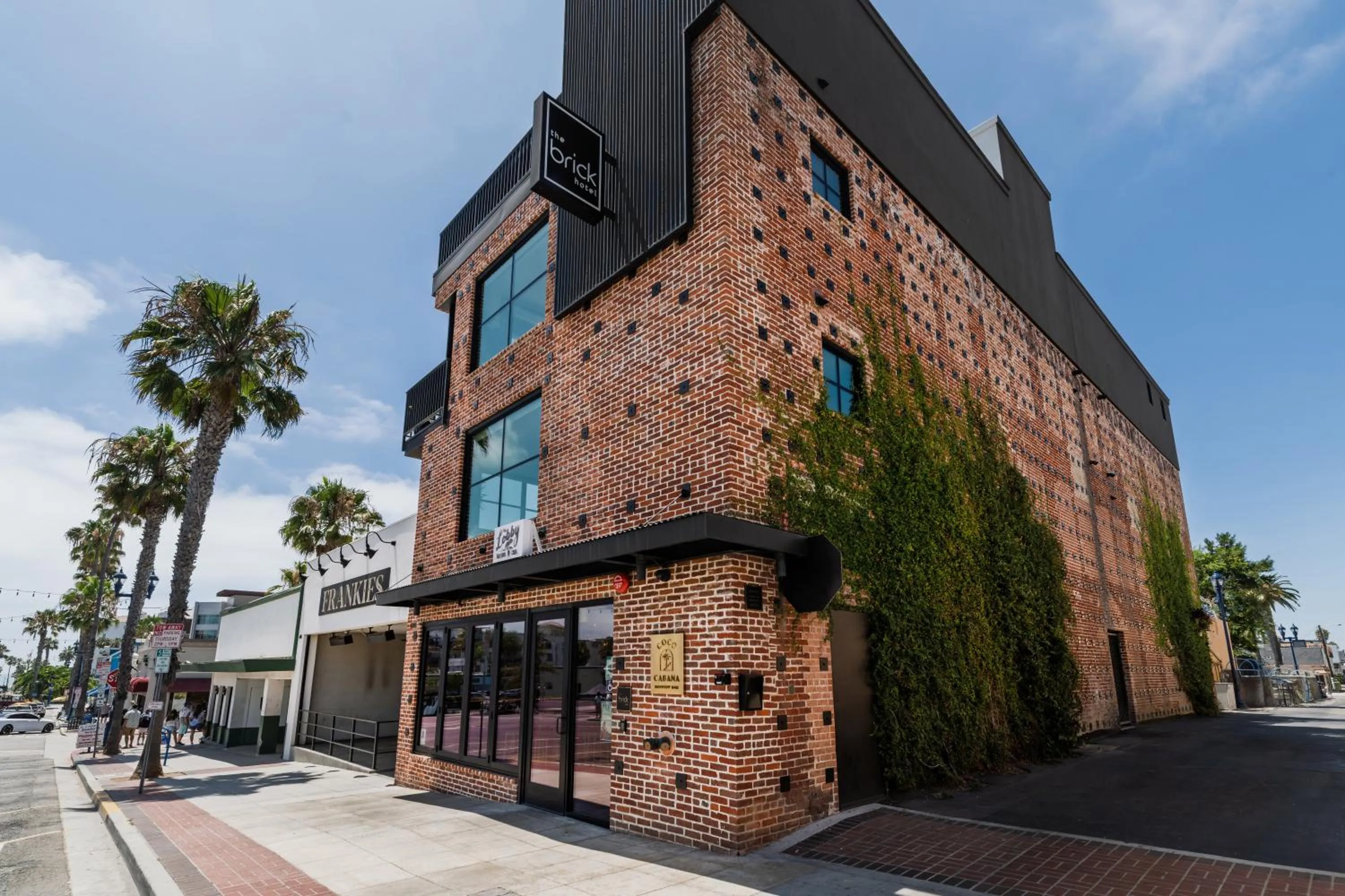 Property building in The Brick Boutique Hotel