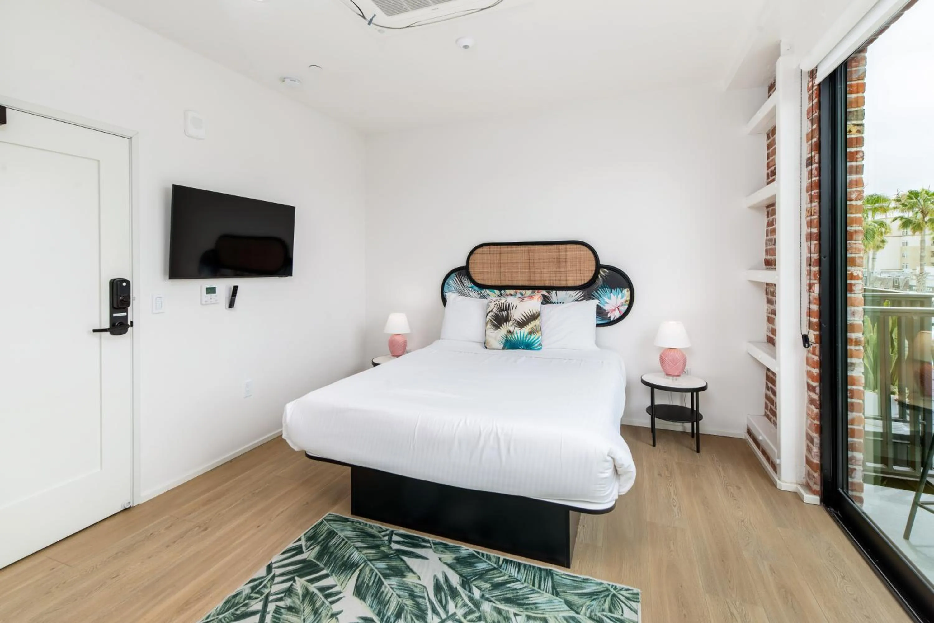 Bed in The Brick Boutique Hotel