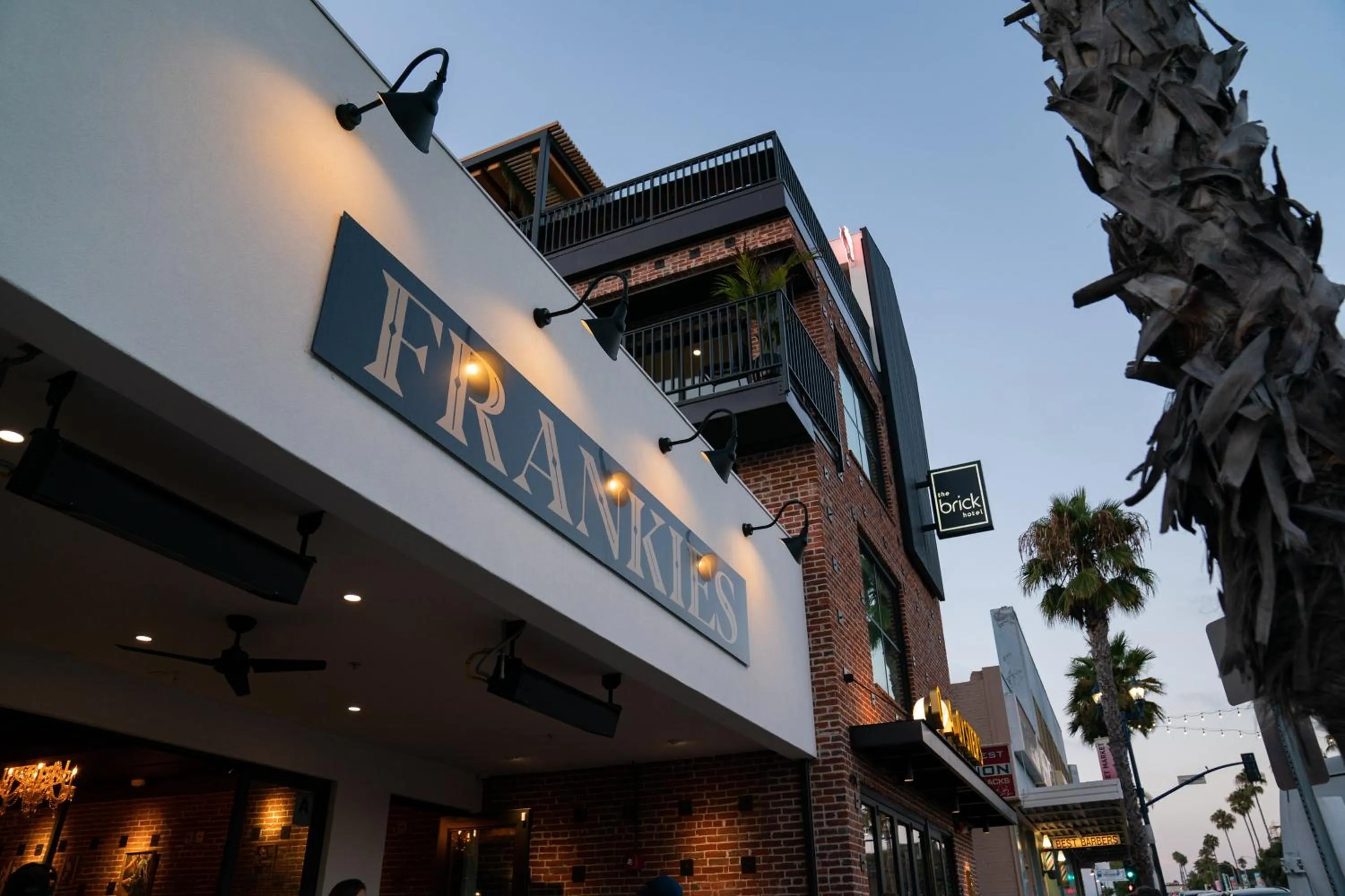 Property building in The Brick Boutique Hotel