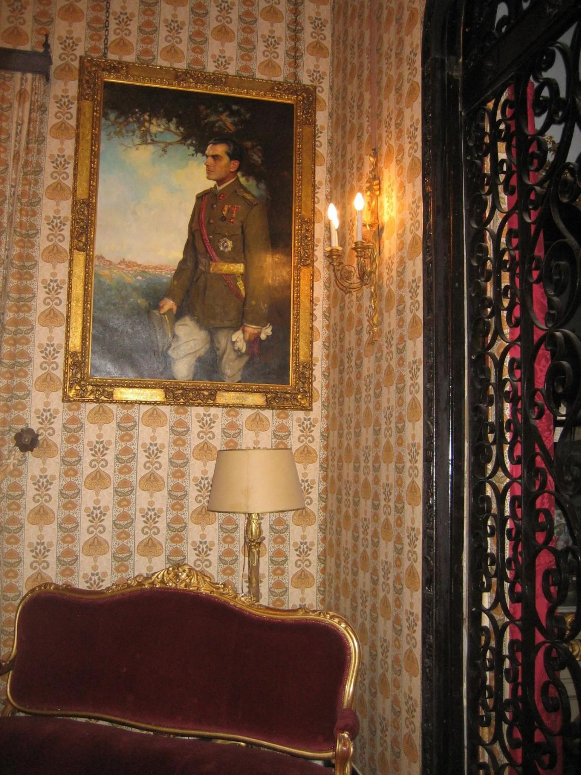 Decorative detail in Palacio de la Rambla