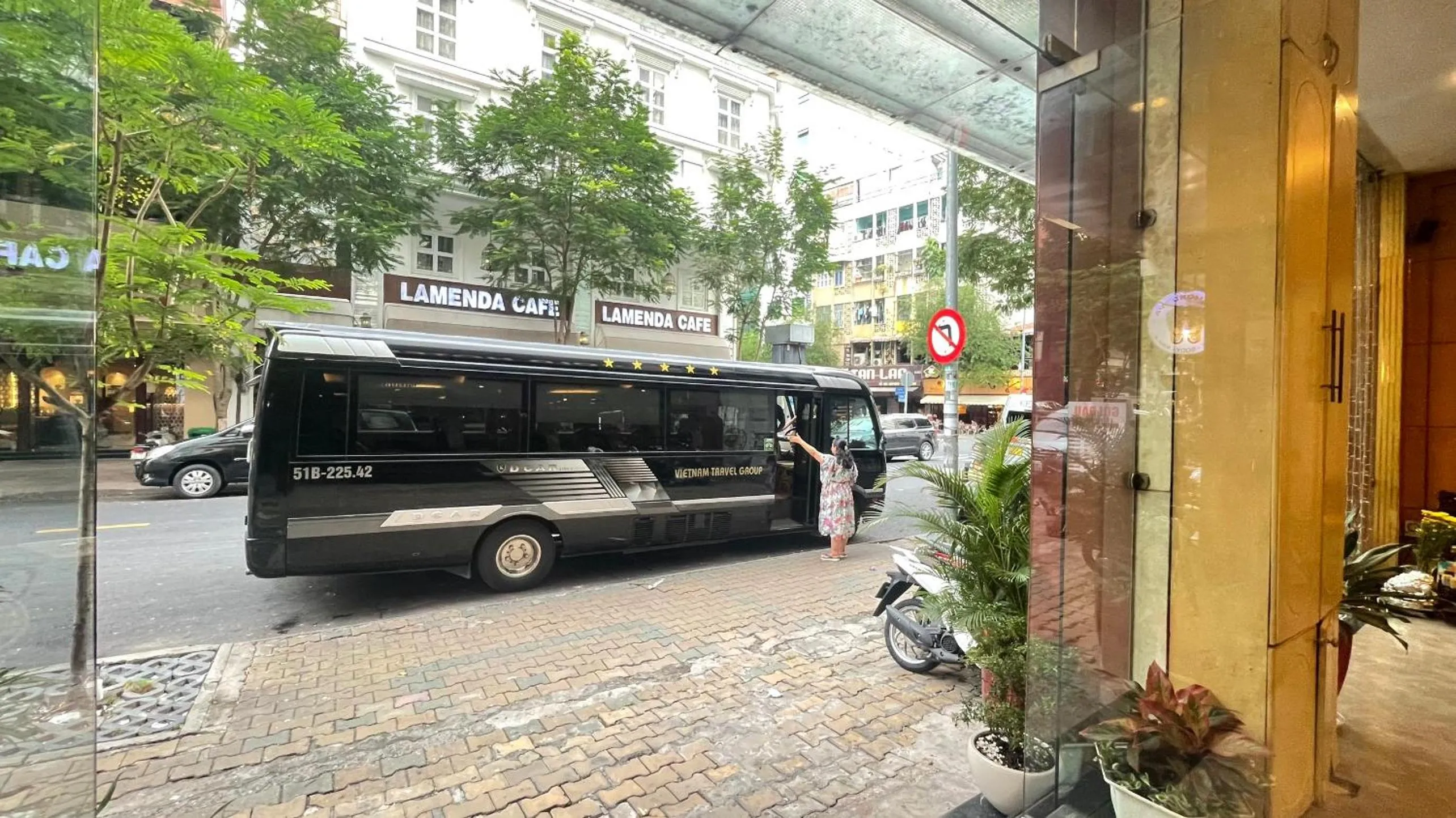 Property building in Gold hotel, Saigon