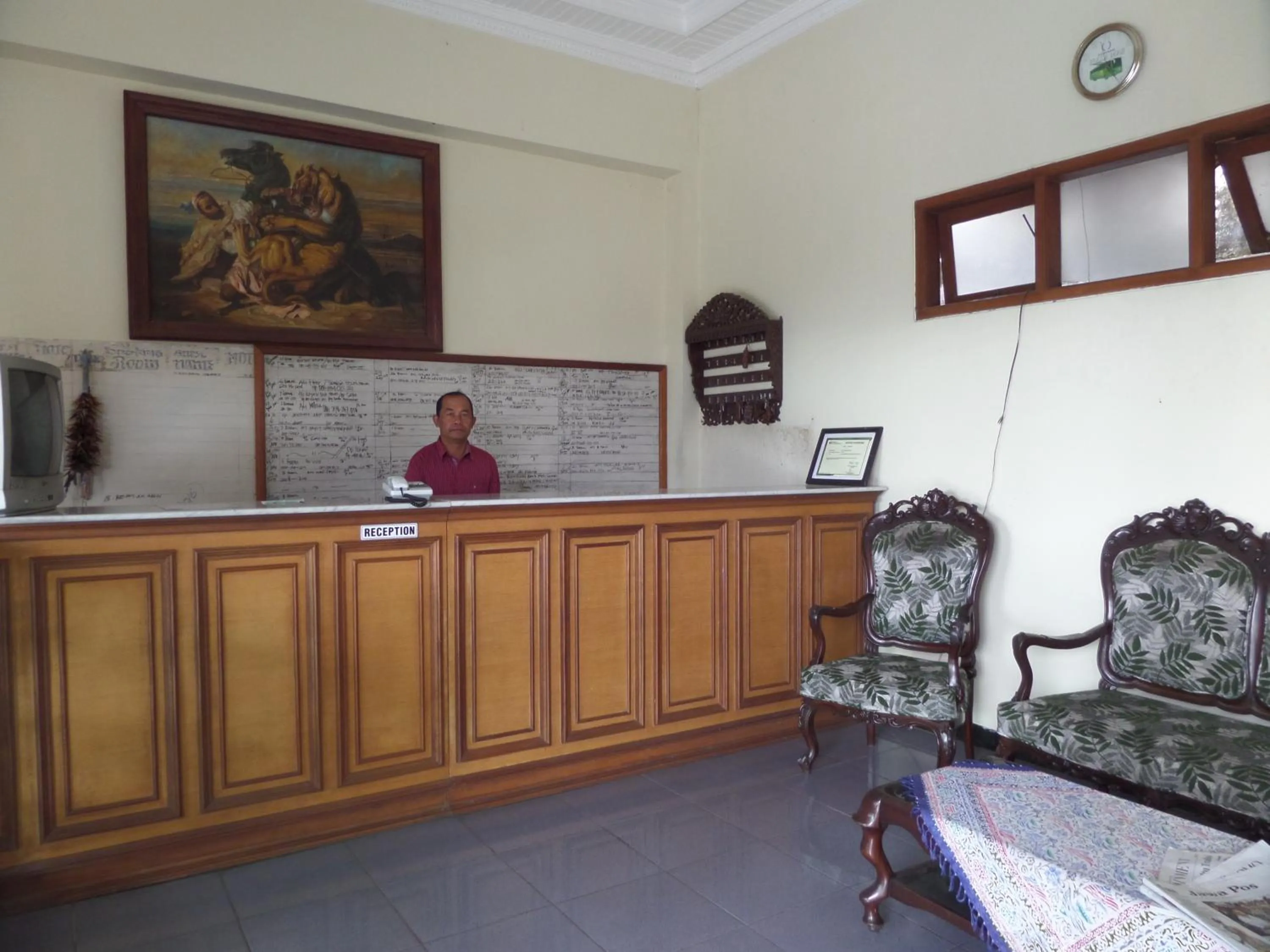 Staff in Sukapura Permai Hotel