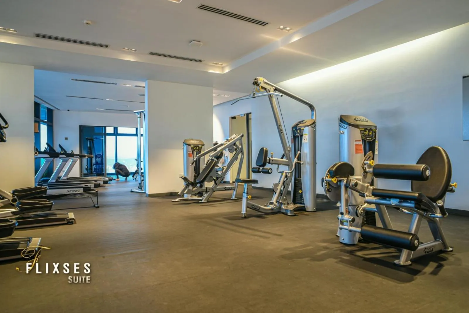 Fitness centre/facilities in Eaton Residence KLCC By Flixses