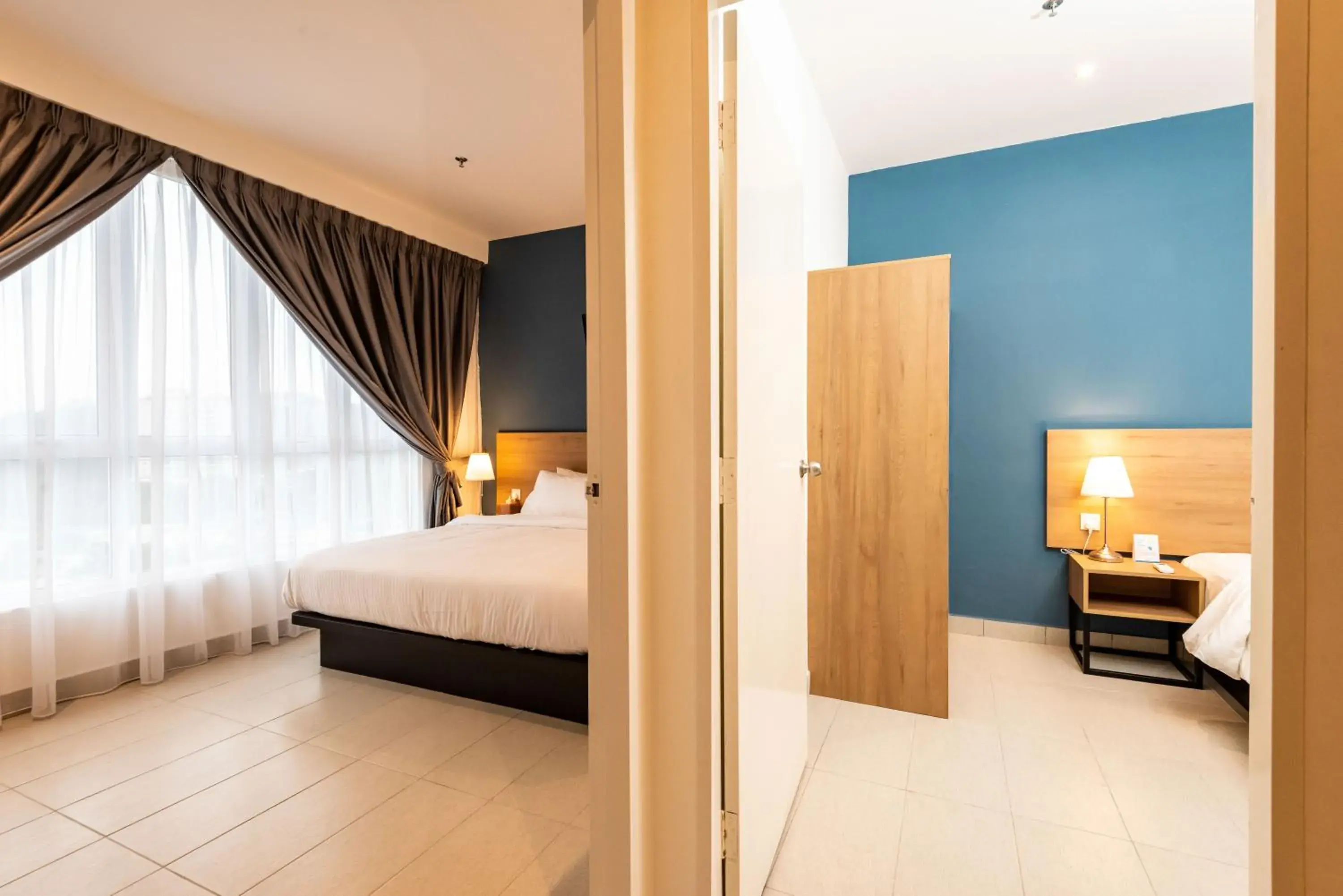 Bed in The Signature Serviced Suites & Office Puchong Bed in The Signature Serviced Suites & Office Puchong