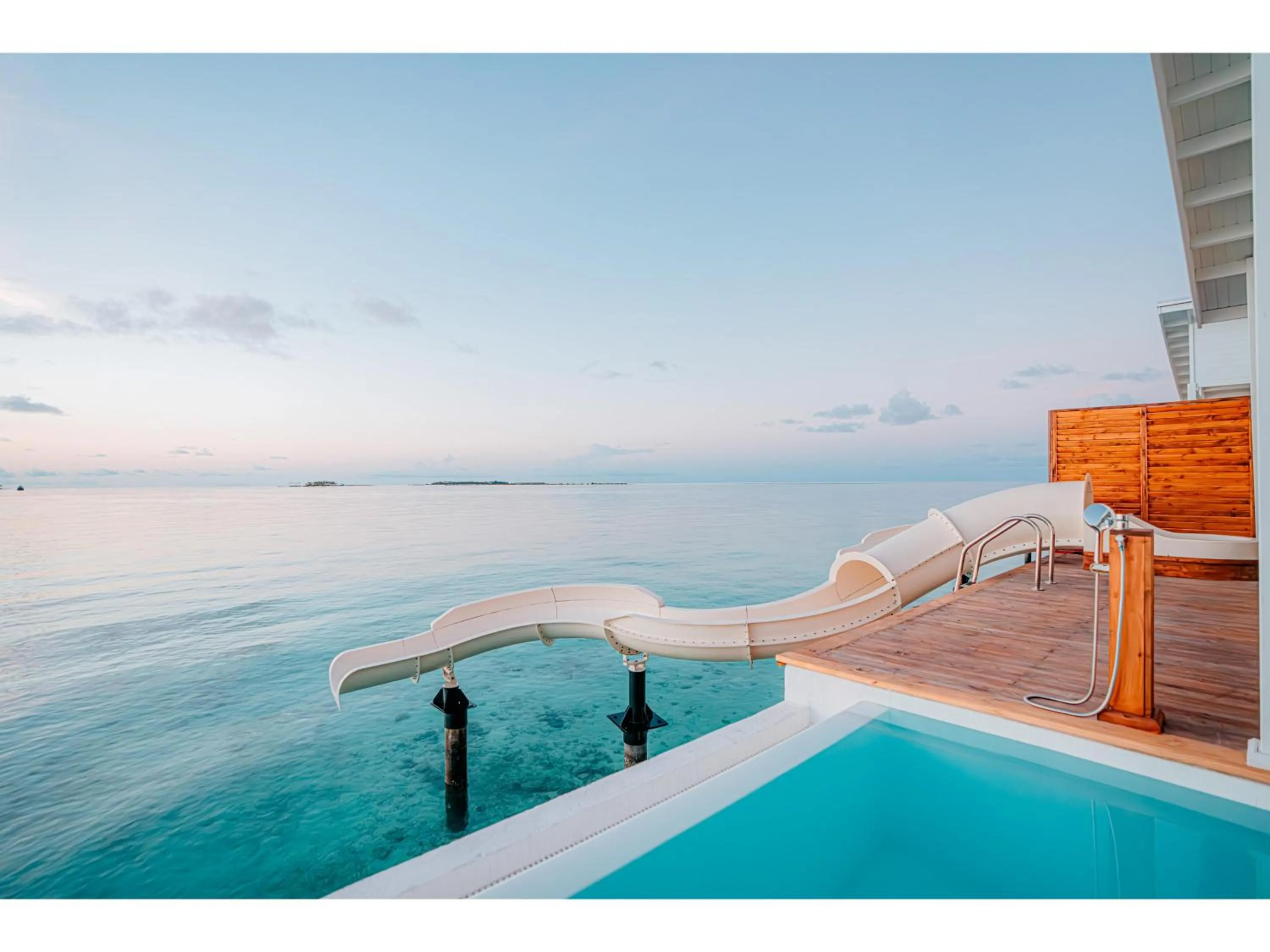 Pool view in Oaga Art Resort Maldives - All Inclusive