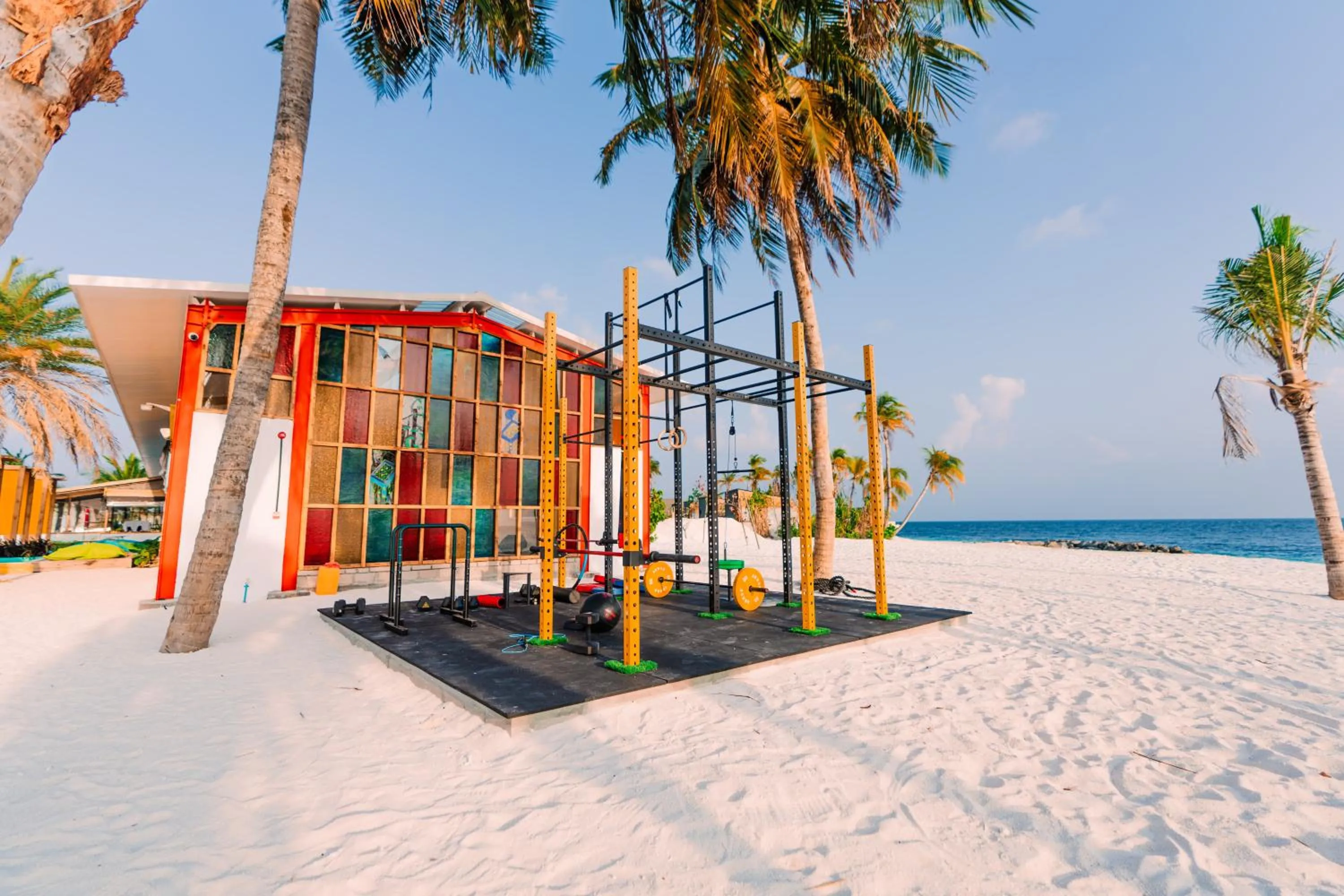Fitness centre/facilities in Oaga Art Resort Maldives - All Inclusive