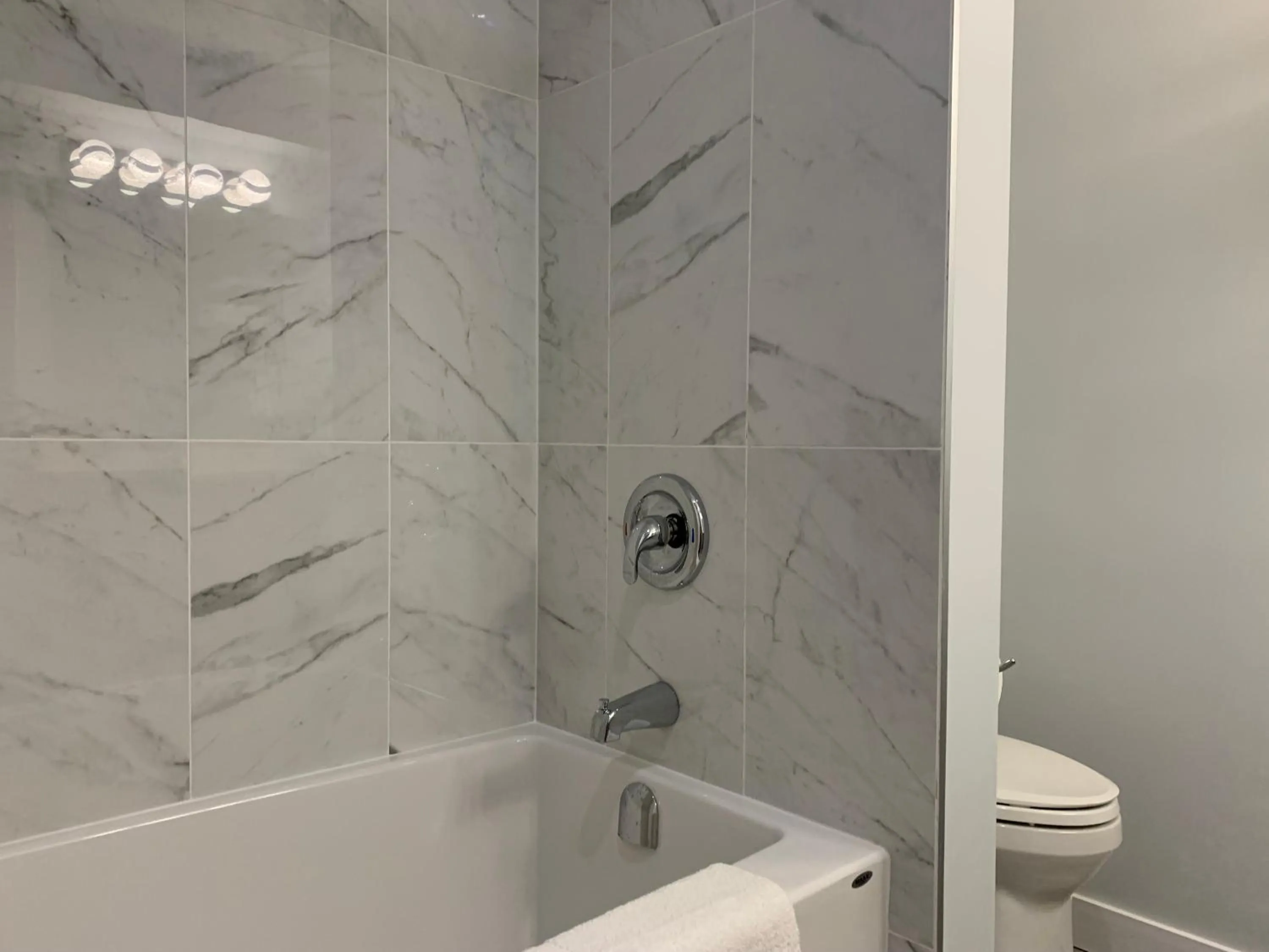 Bathroom in A Romantic Studio with Full Kitchen & AC-141