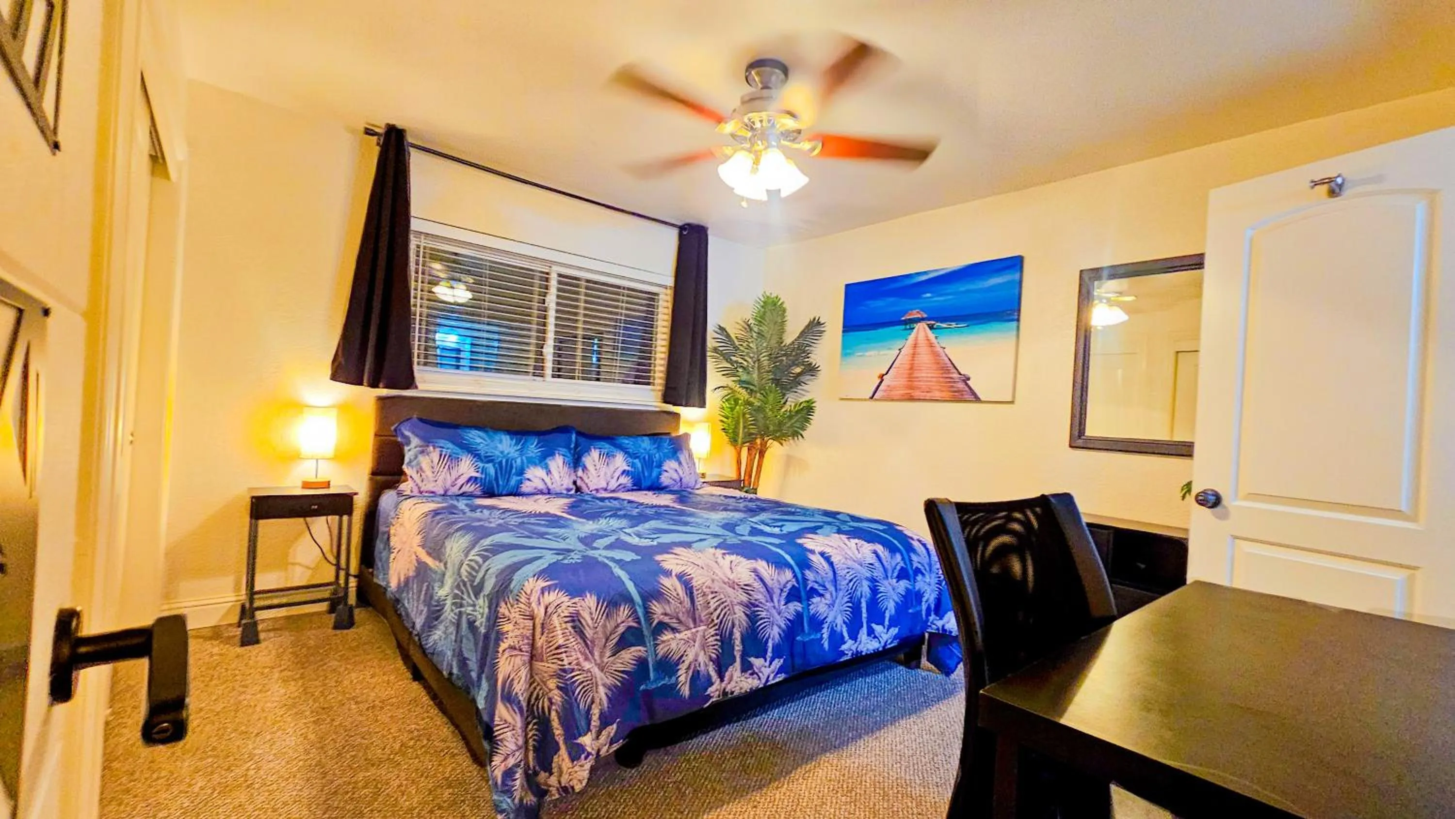 Bed in Tropical Paradise