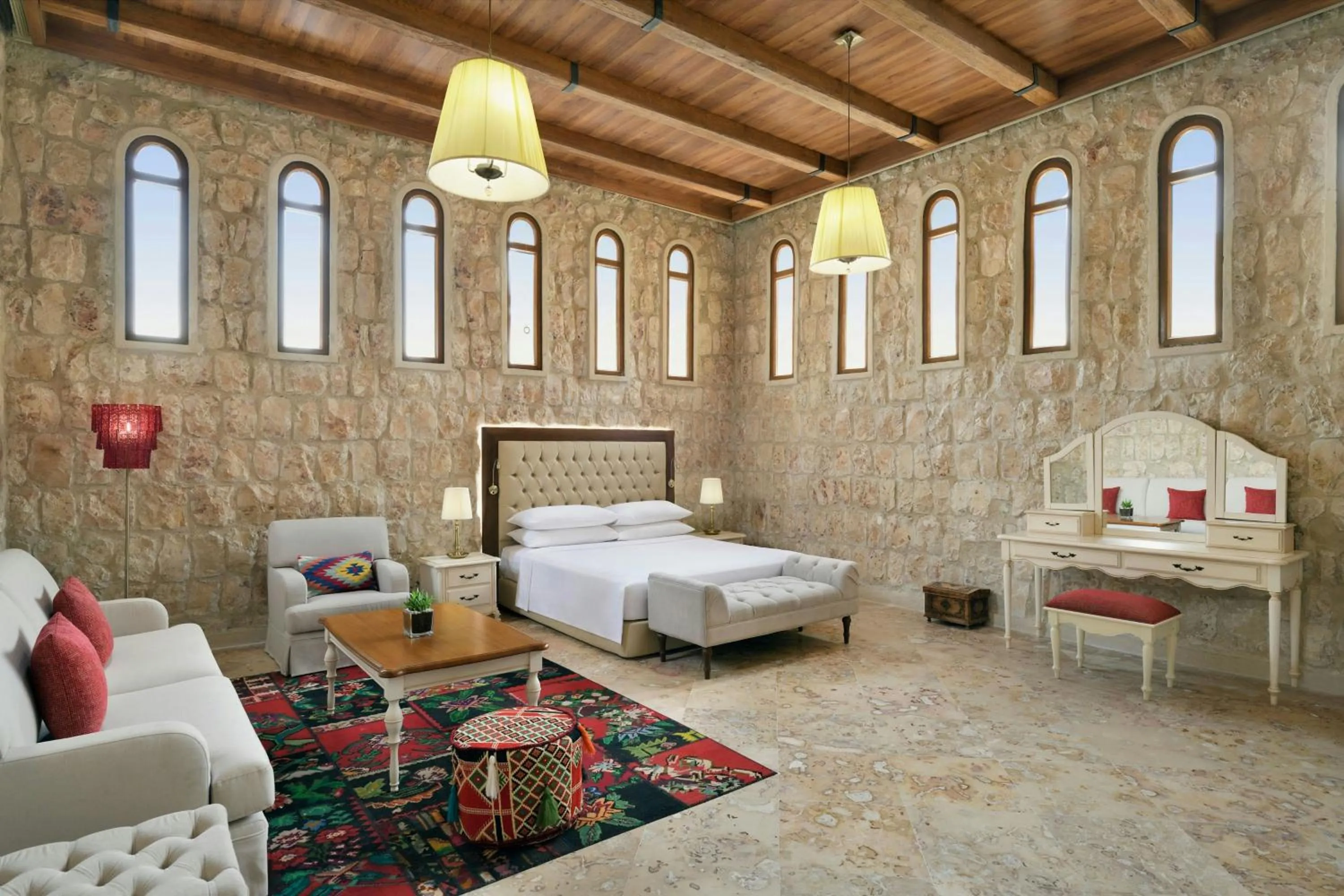 Photo of the whole room, Bed in Al Samriya Hotel, Doha, Autograph Collection