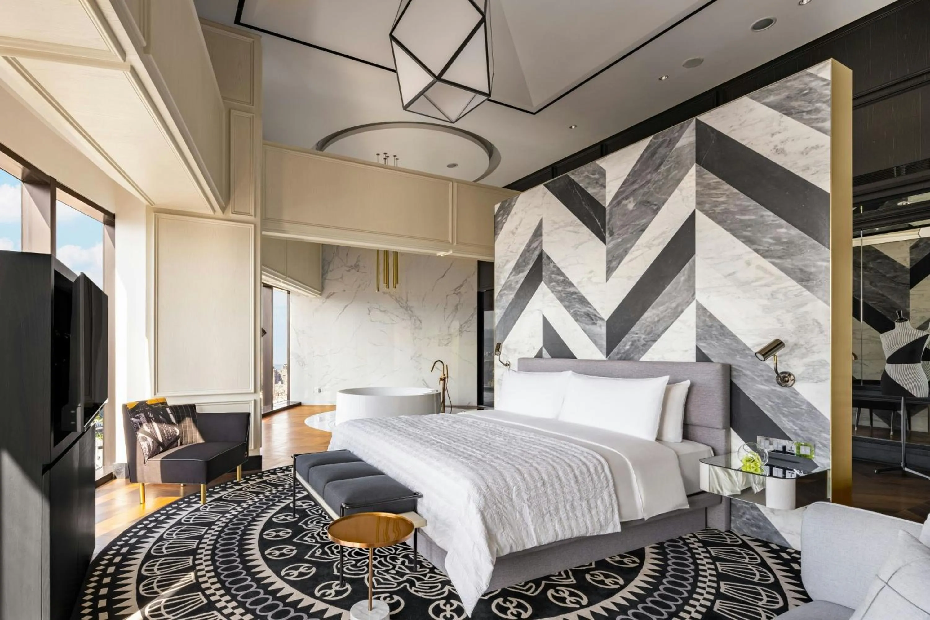 Bedroom, Bed in Le Meridien Taichung