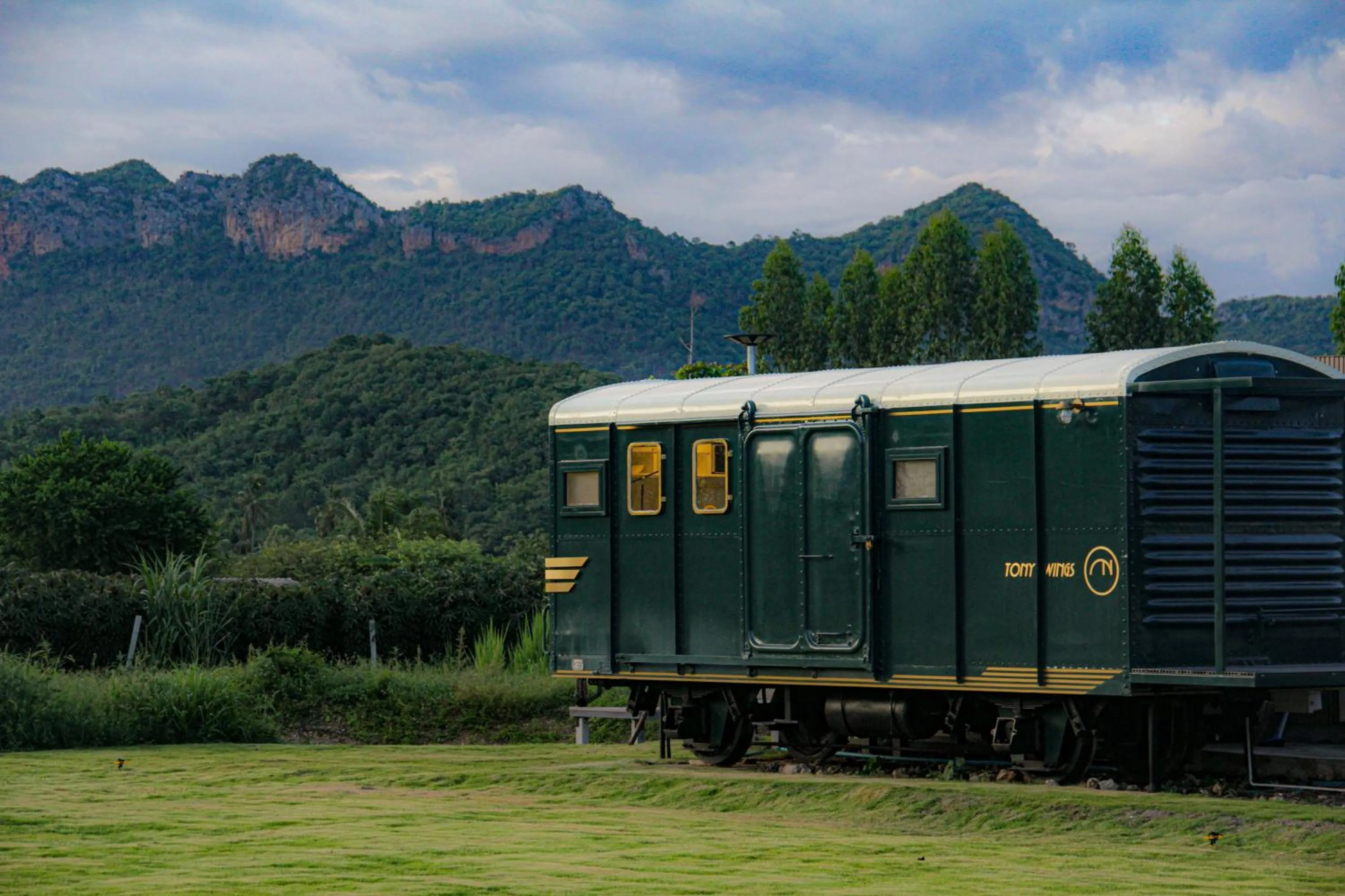 Natural landscape in Nex Station Kanchanaburi