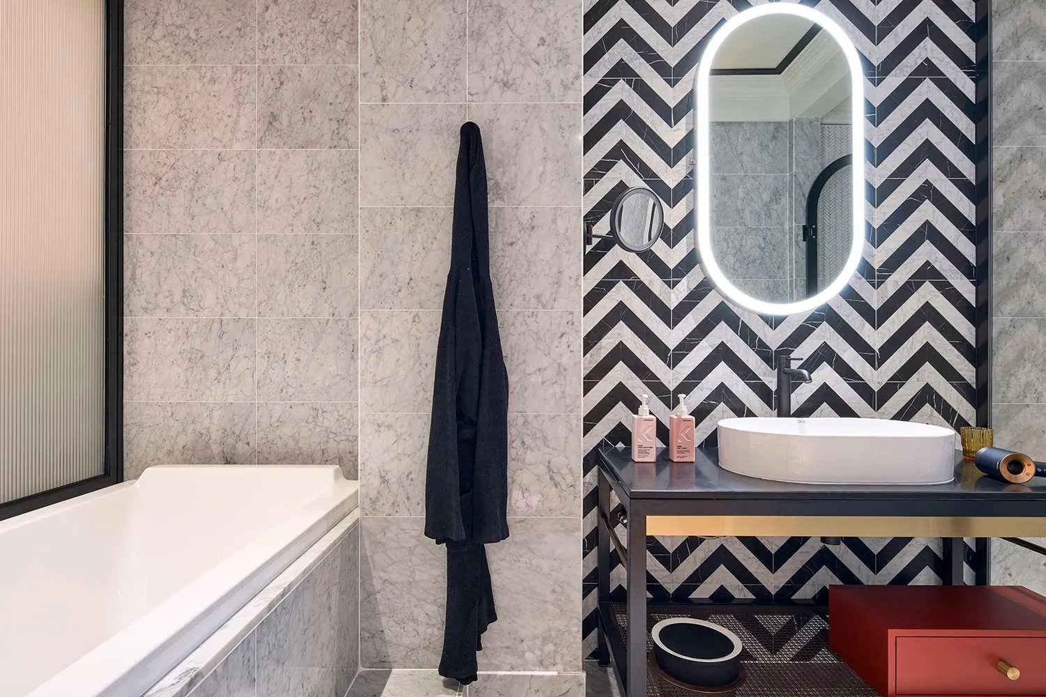 Bathroom in Hotel Telegraph