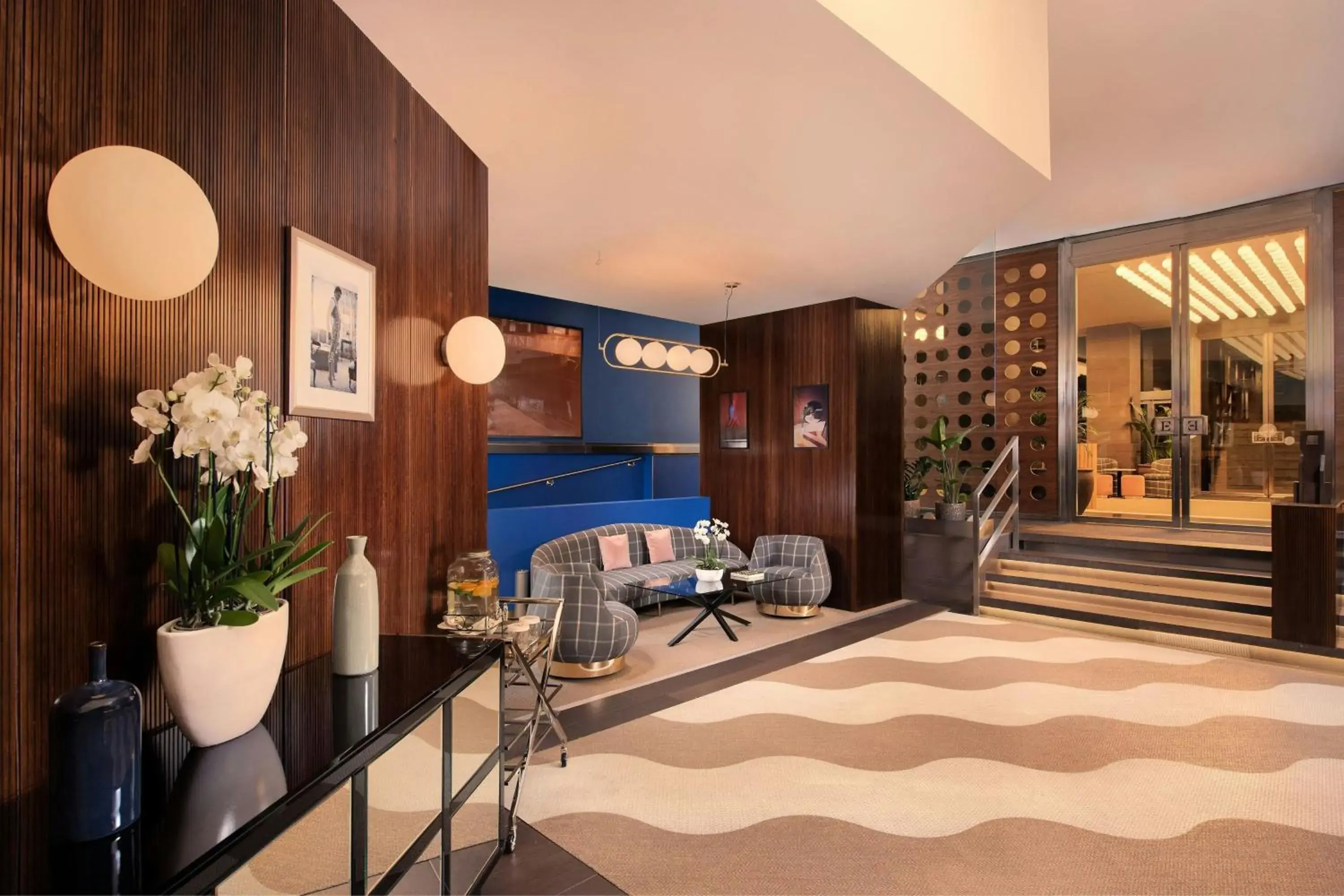 Lobby or reception, Bed in Hotel Ercilla de Bilbao, Autograph Collection Lobby or reception, Bed in Hotel Ercilla de Bilbao, Autograph Collection