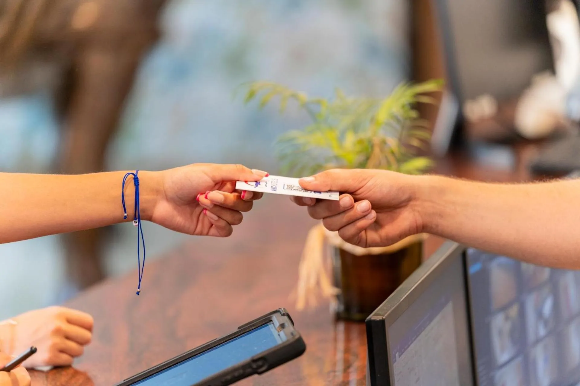 Lobby or reception in Hotel Amic Horizonte