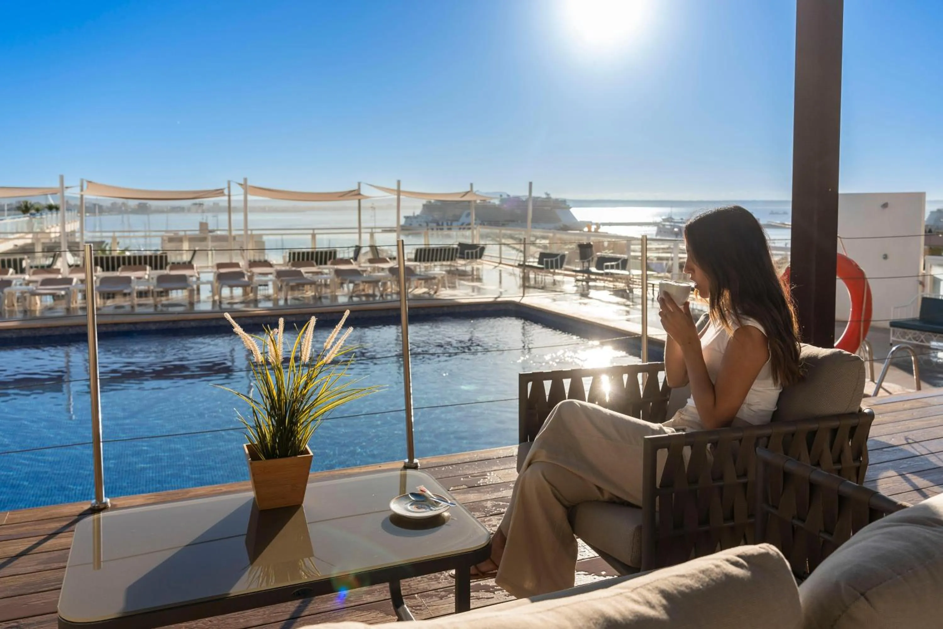 Balcony/Terrace in Hotel Amic Horizonte