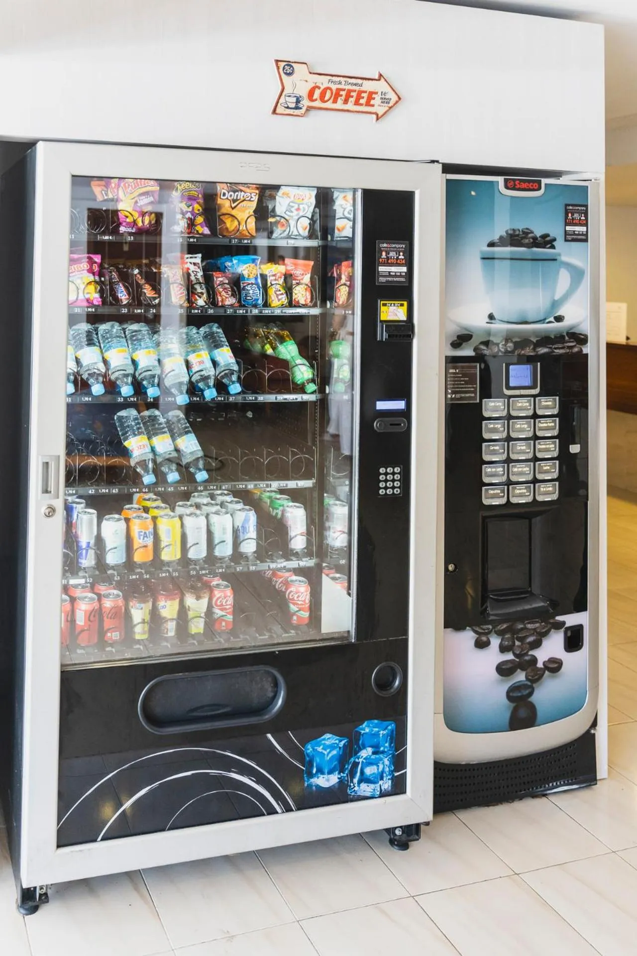 vending machine in Hotel Amic Can Pastilla