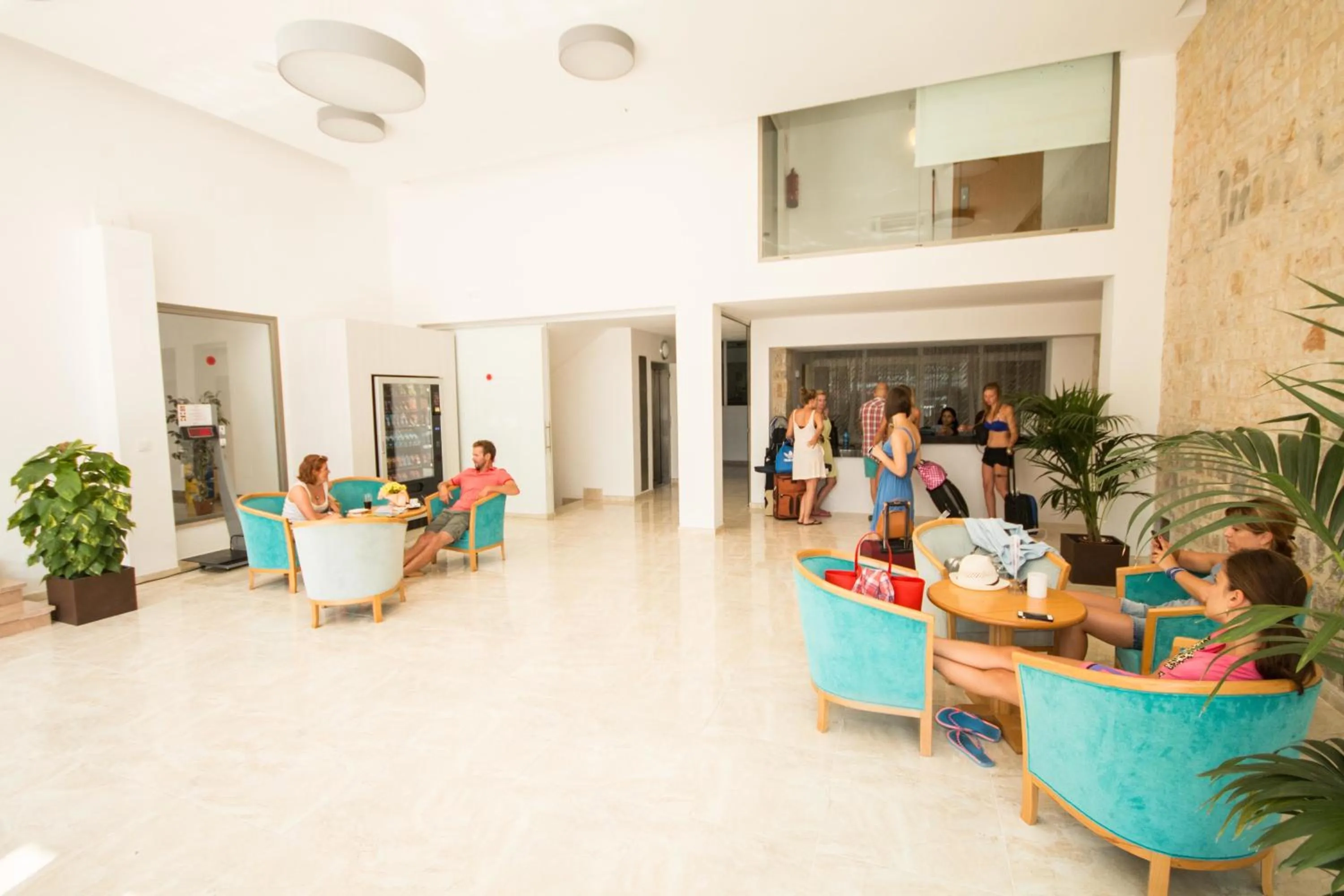 Lobby or reception in Hotel Amic Gala