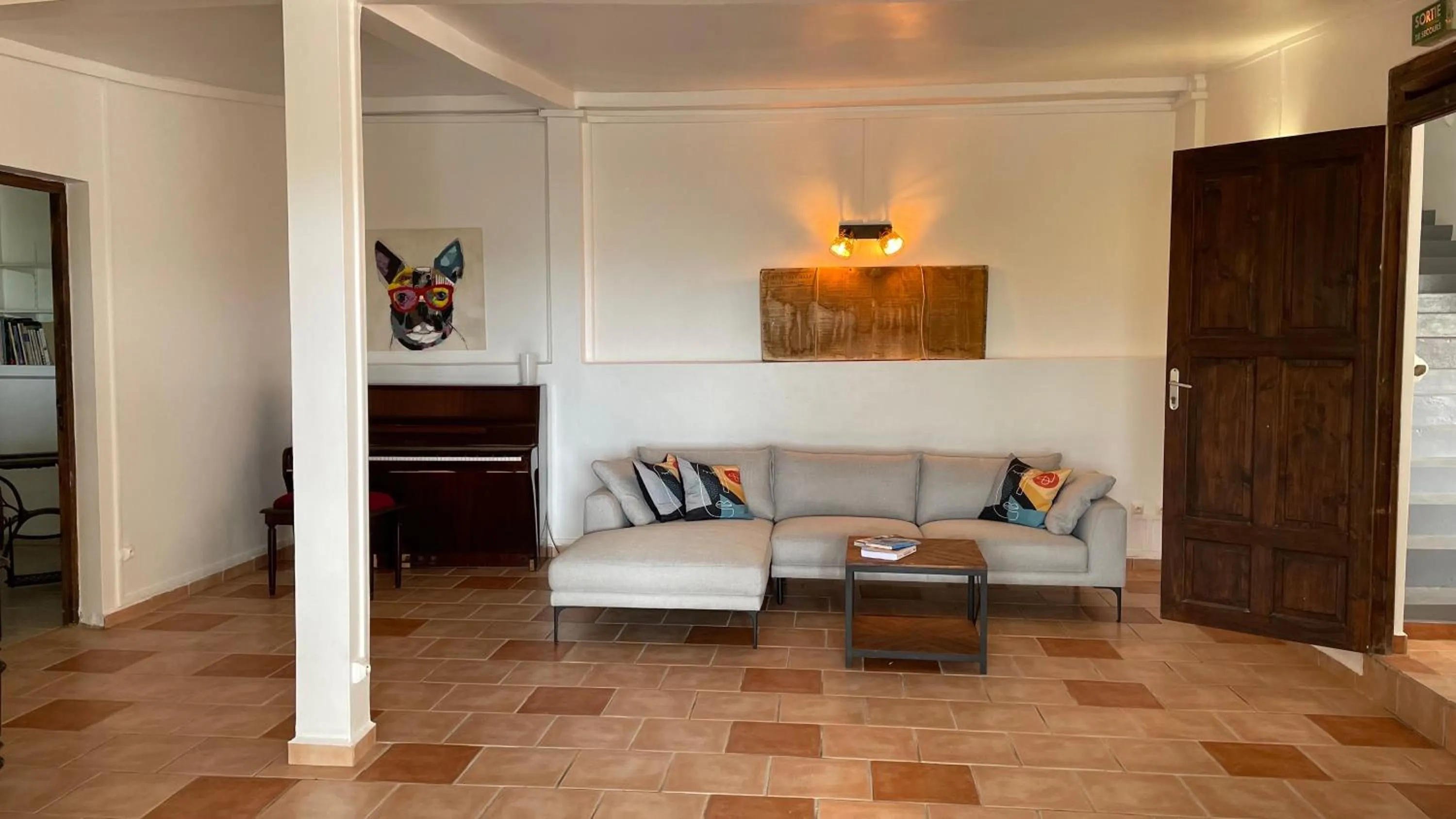 Living room in Le M Hotel Marie Galante